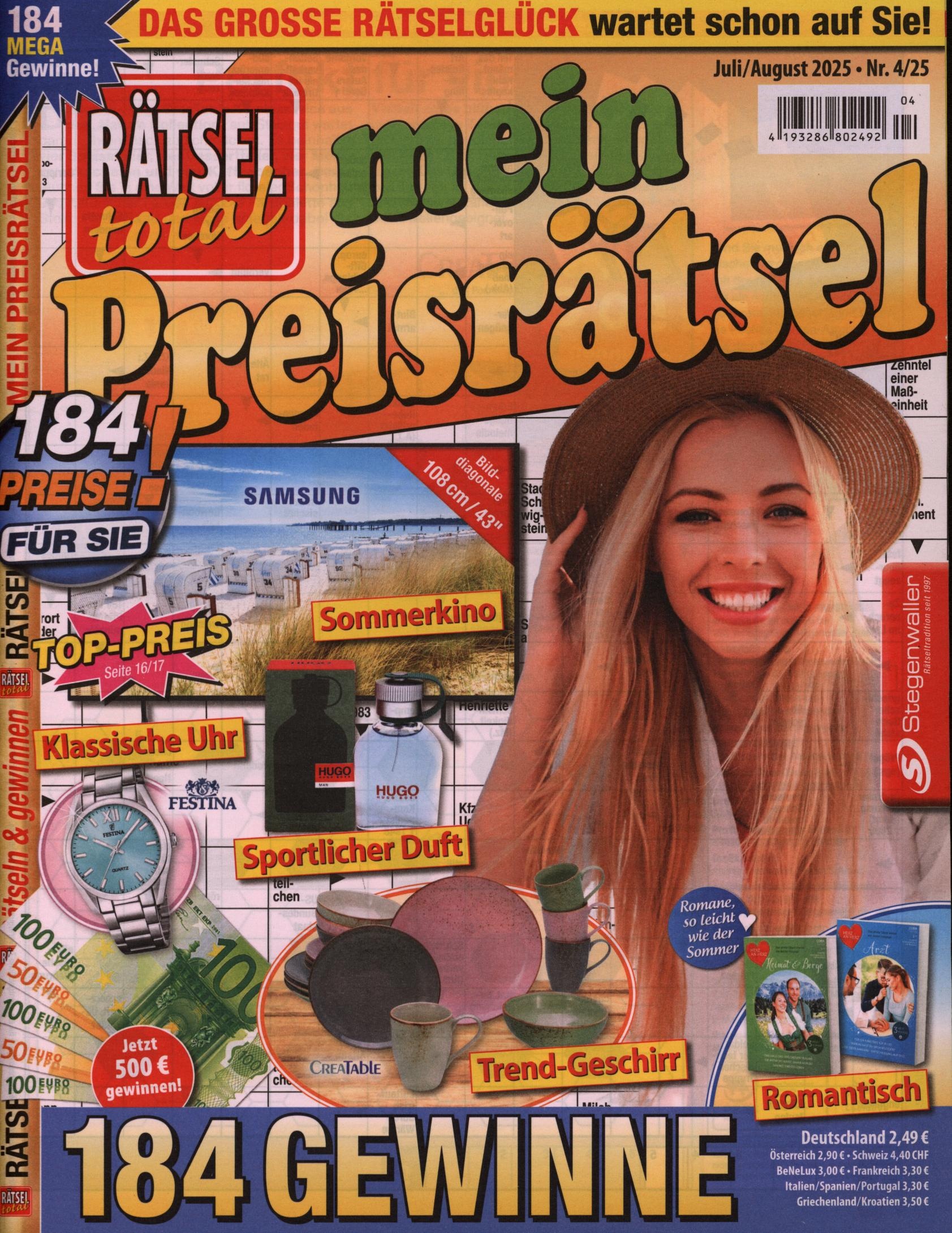 Rätsel total - mein Preisrätsel 4/2025