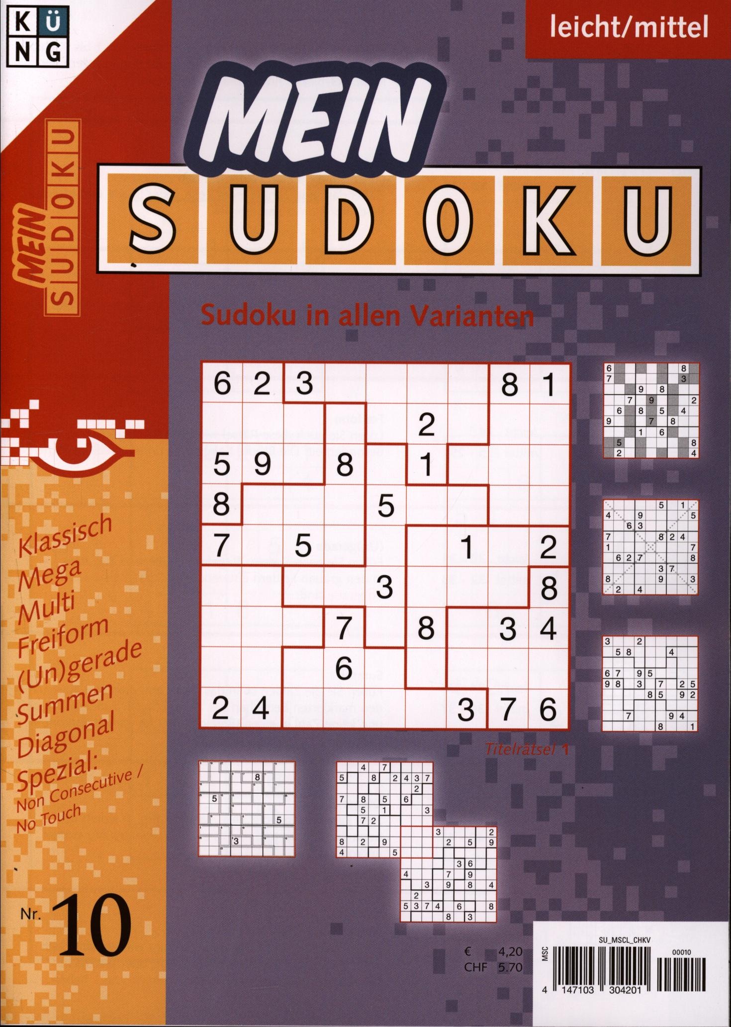 Mein Sudoku 10/2024