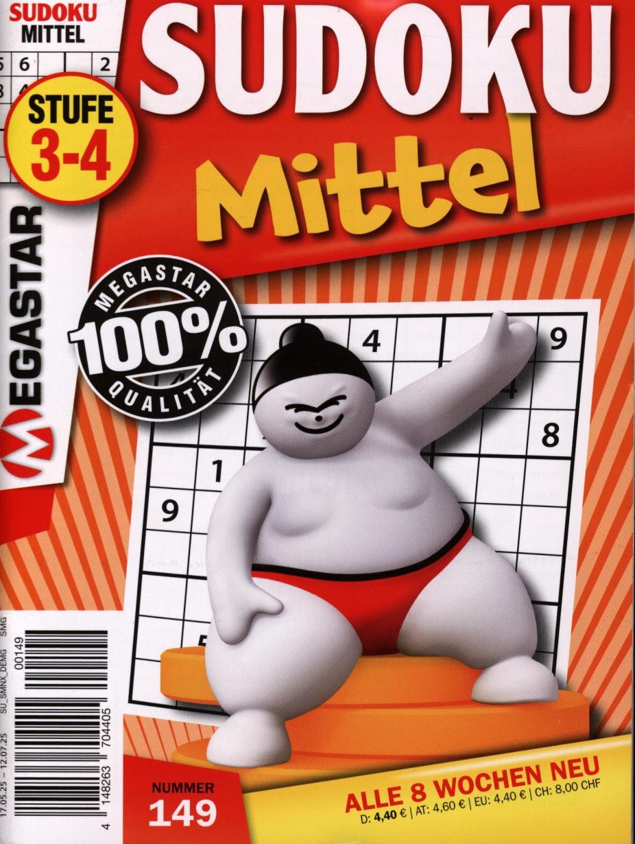 Sudoku Mittel 149/2025