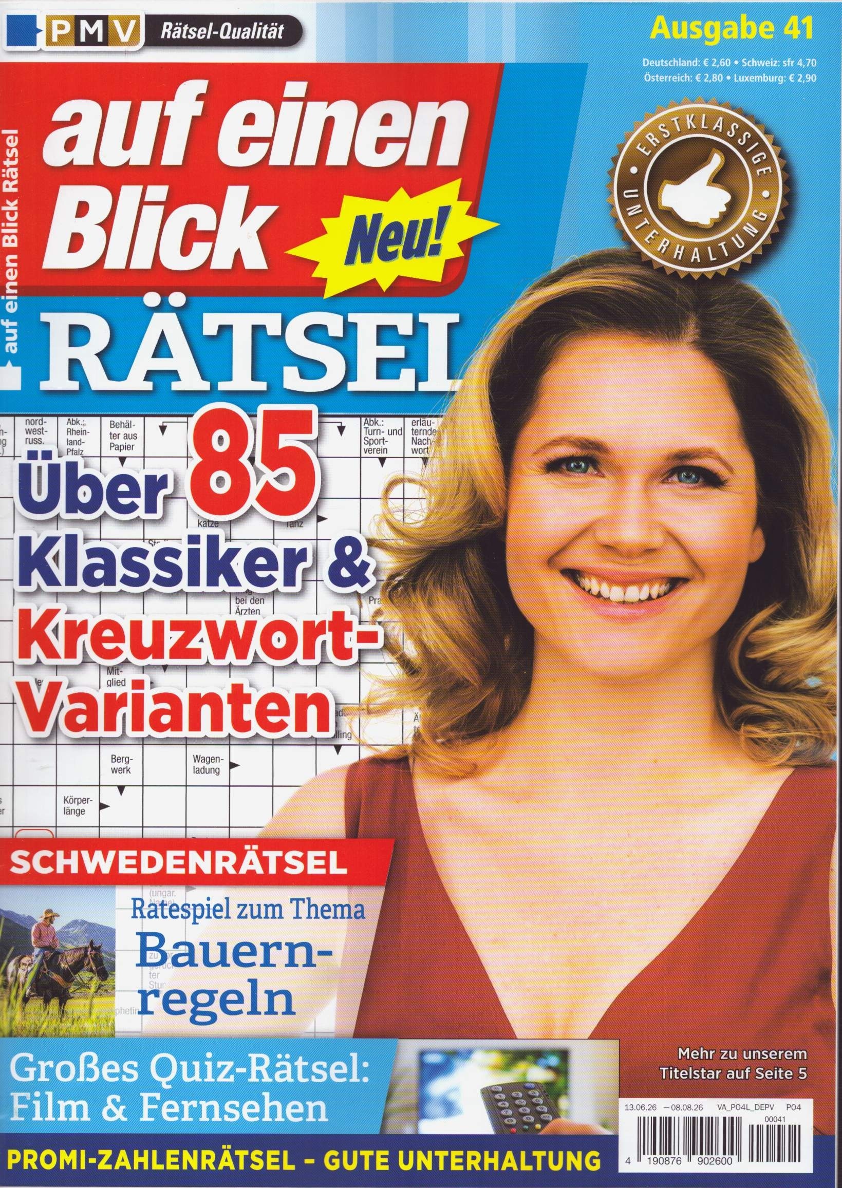 auf einen Blick Rätsel 41/2026
