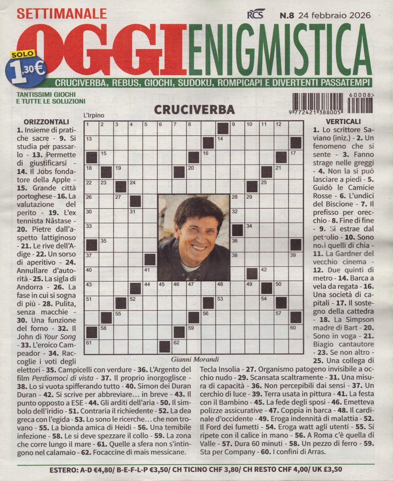 OGGI ENIGMISTICA 8/2026