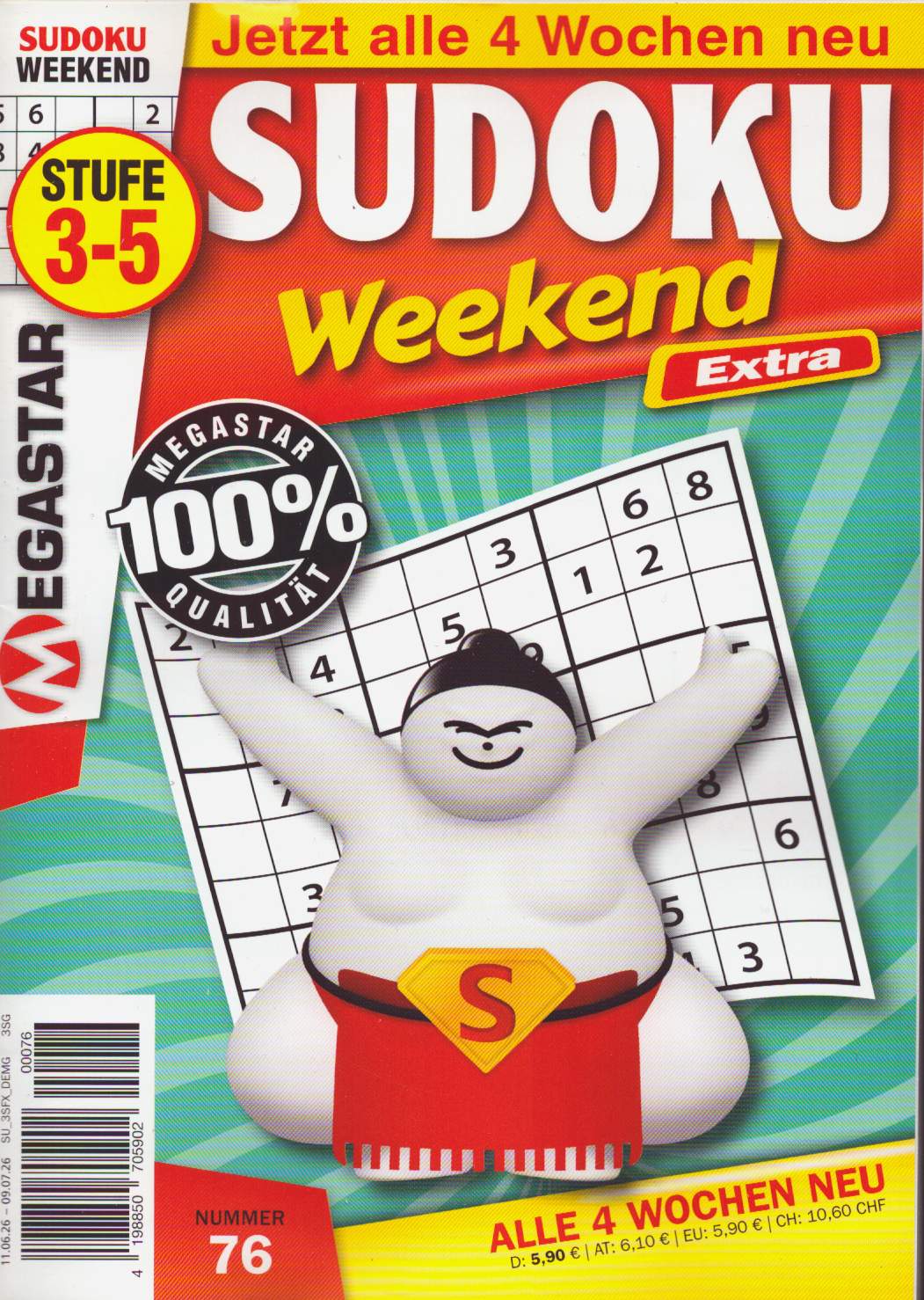 Sudoku Weekend Extra 76/2026