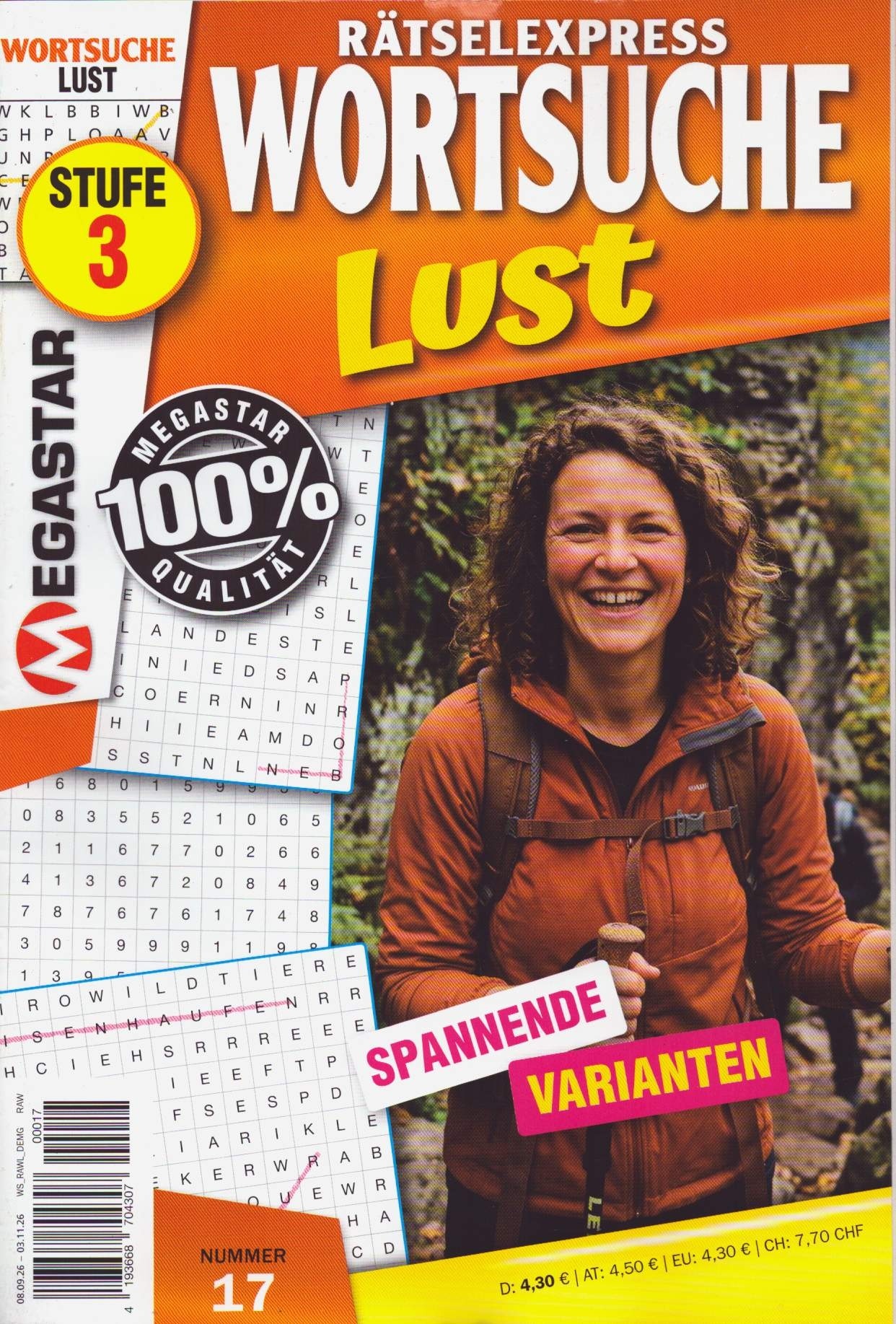 Rätselexpress Wortsuche Lust 17/2026