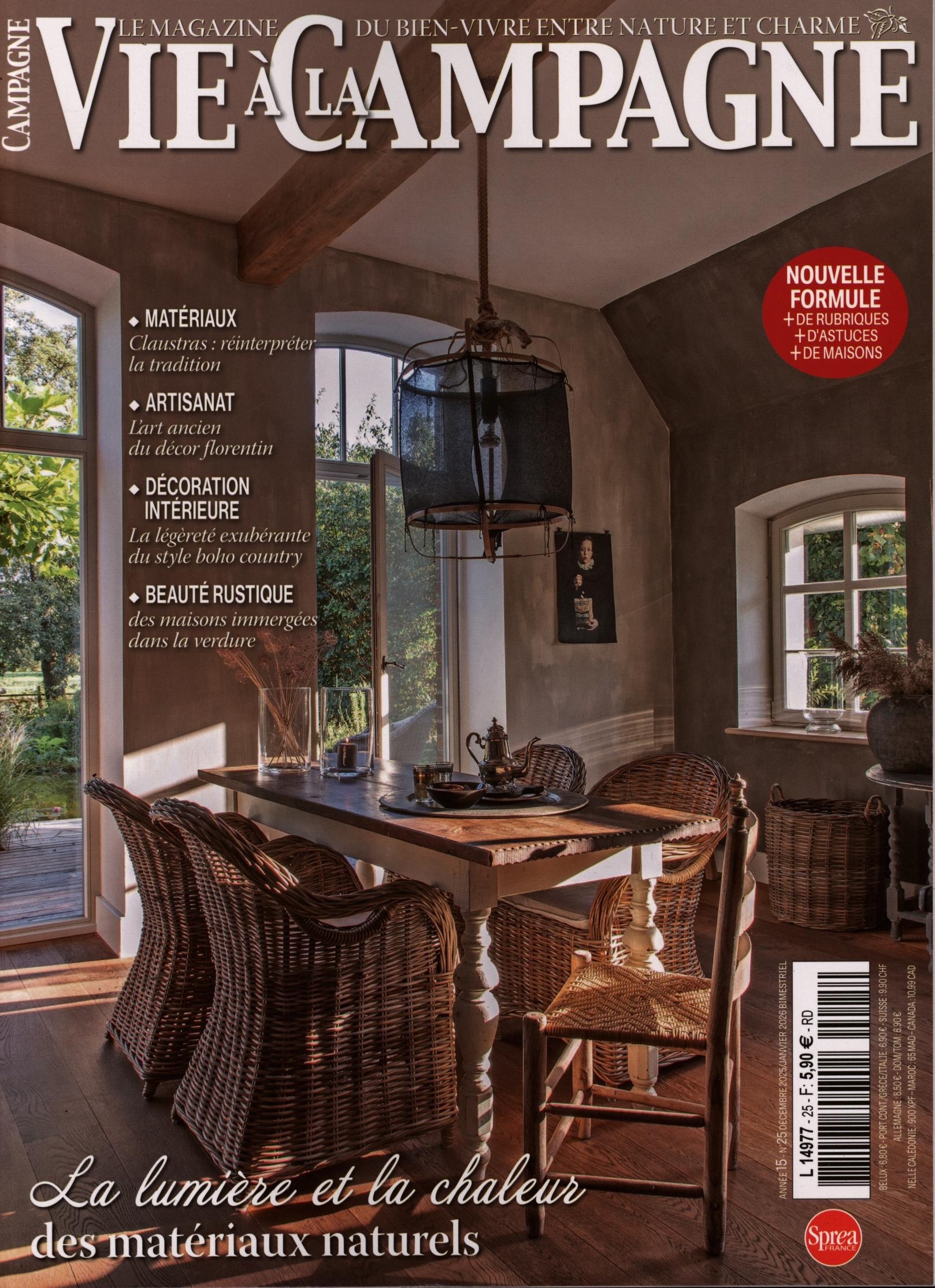 VIE A LA CAMPAGNE 25/2025