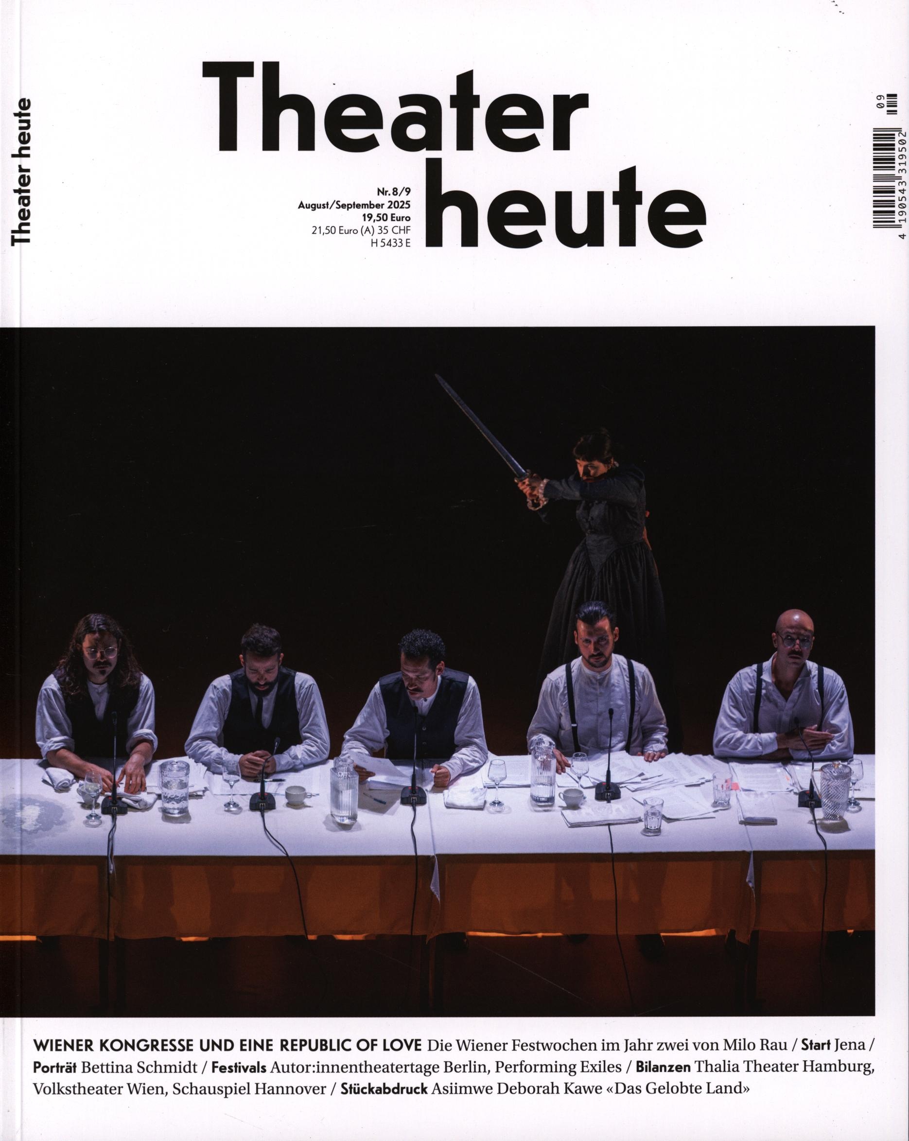 Theater heute 9/2025