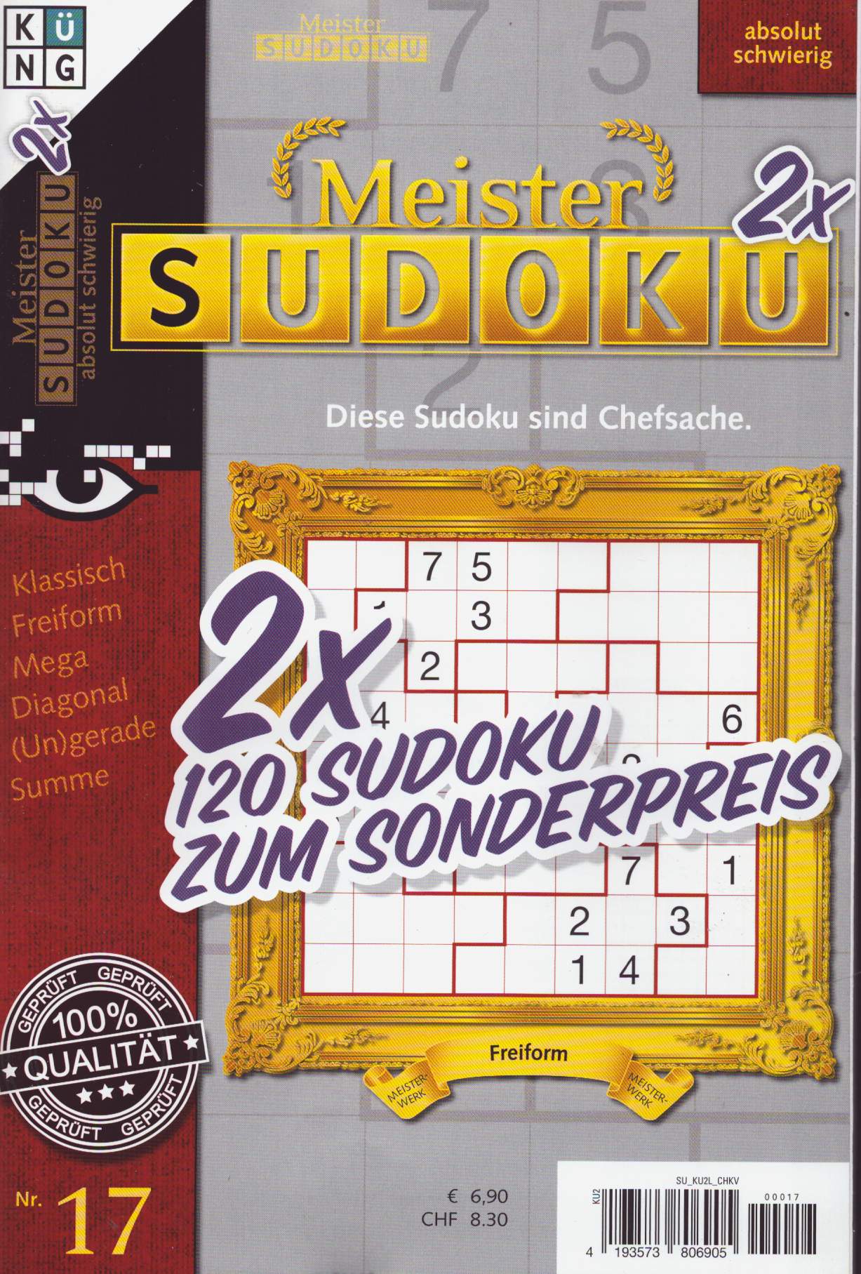 Meister Sudoku 2x 17/2026