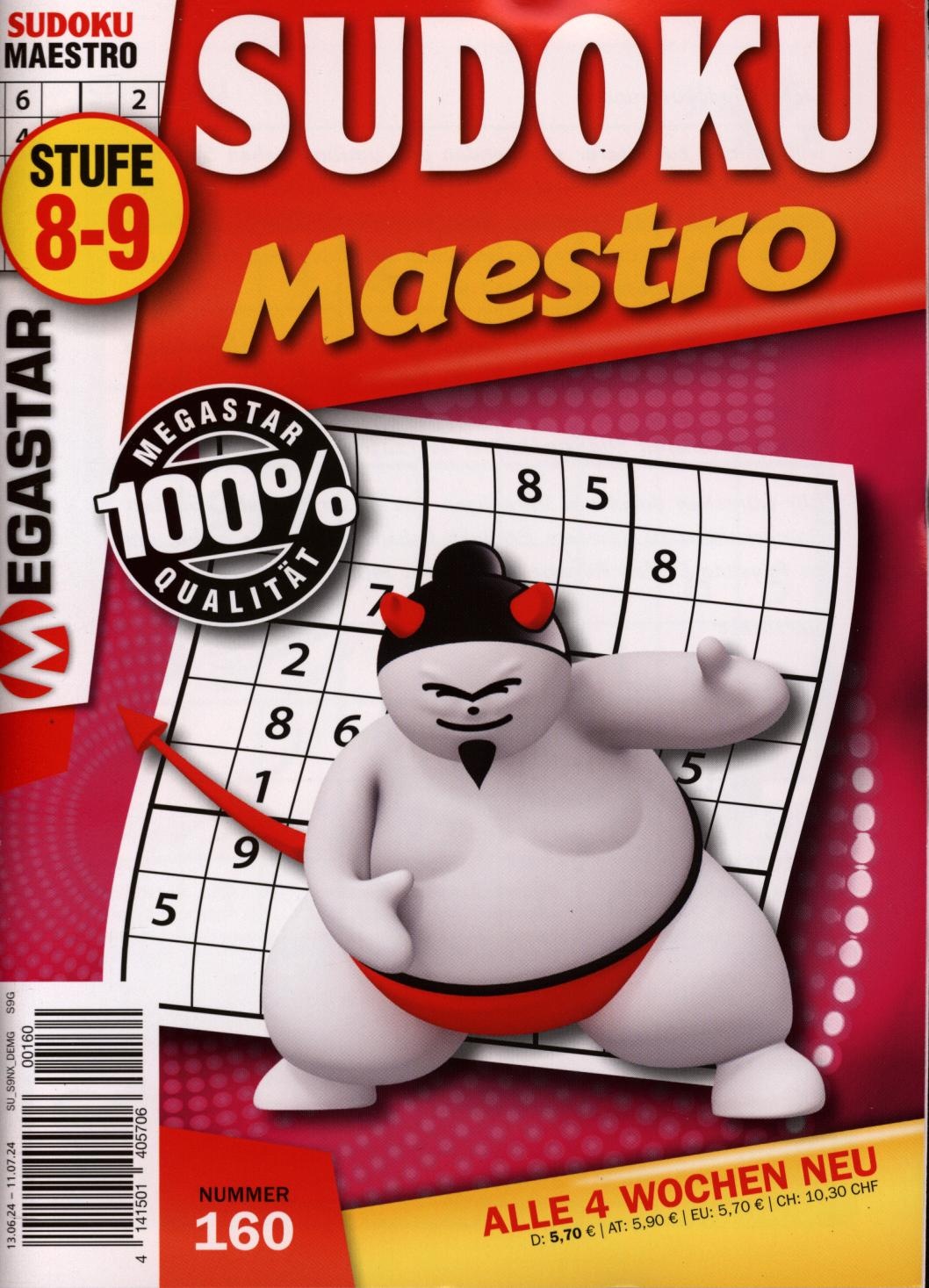 Sudoku Maestro 160/2024