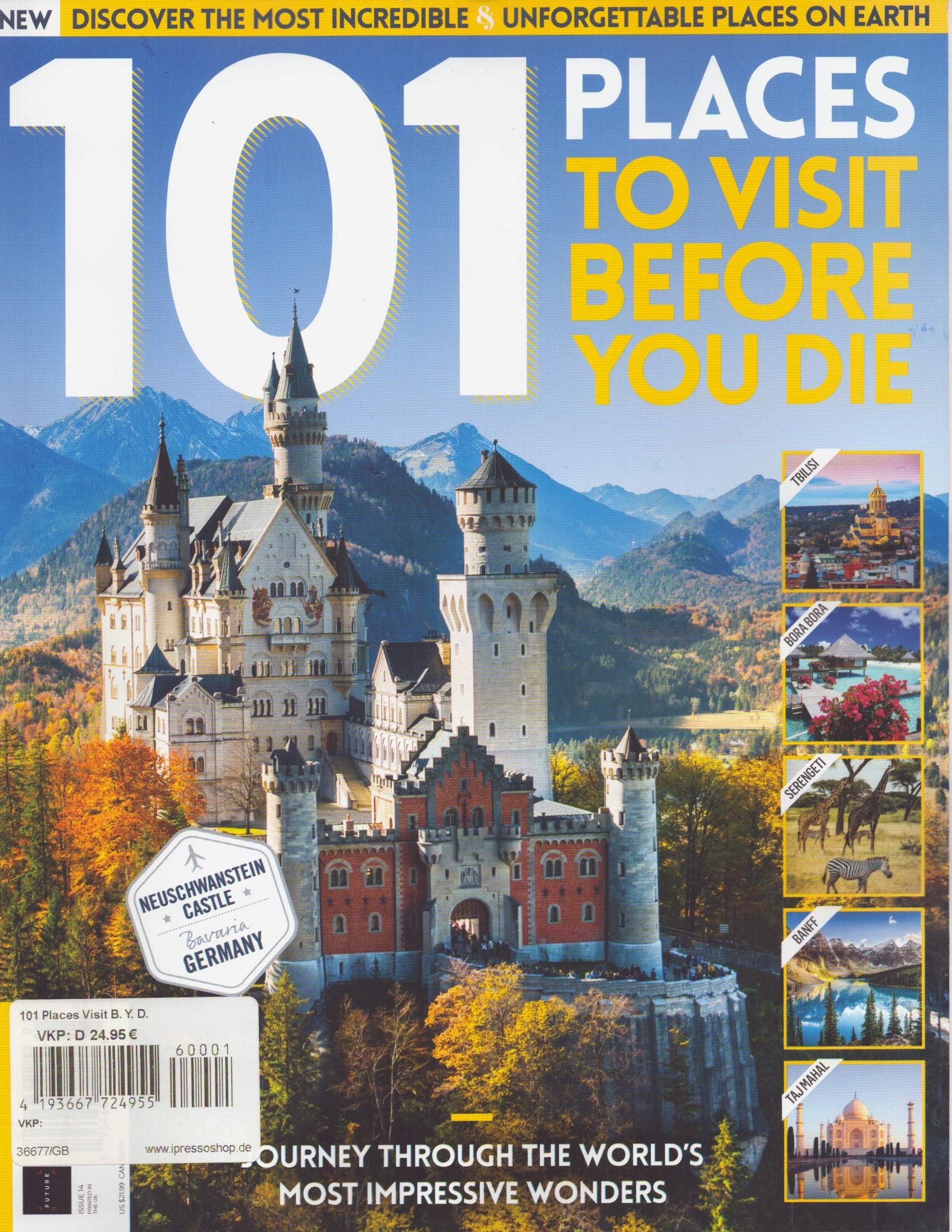 101 Places Visit B. Y. D. 1/2026