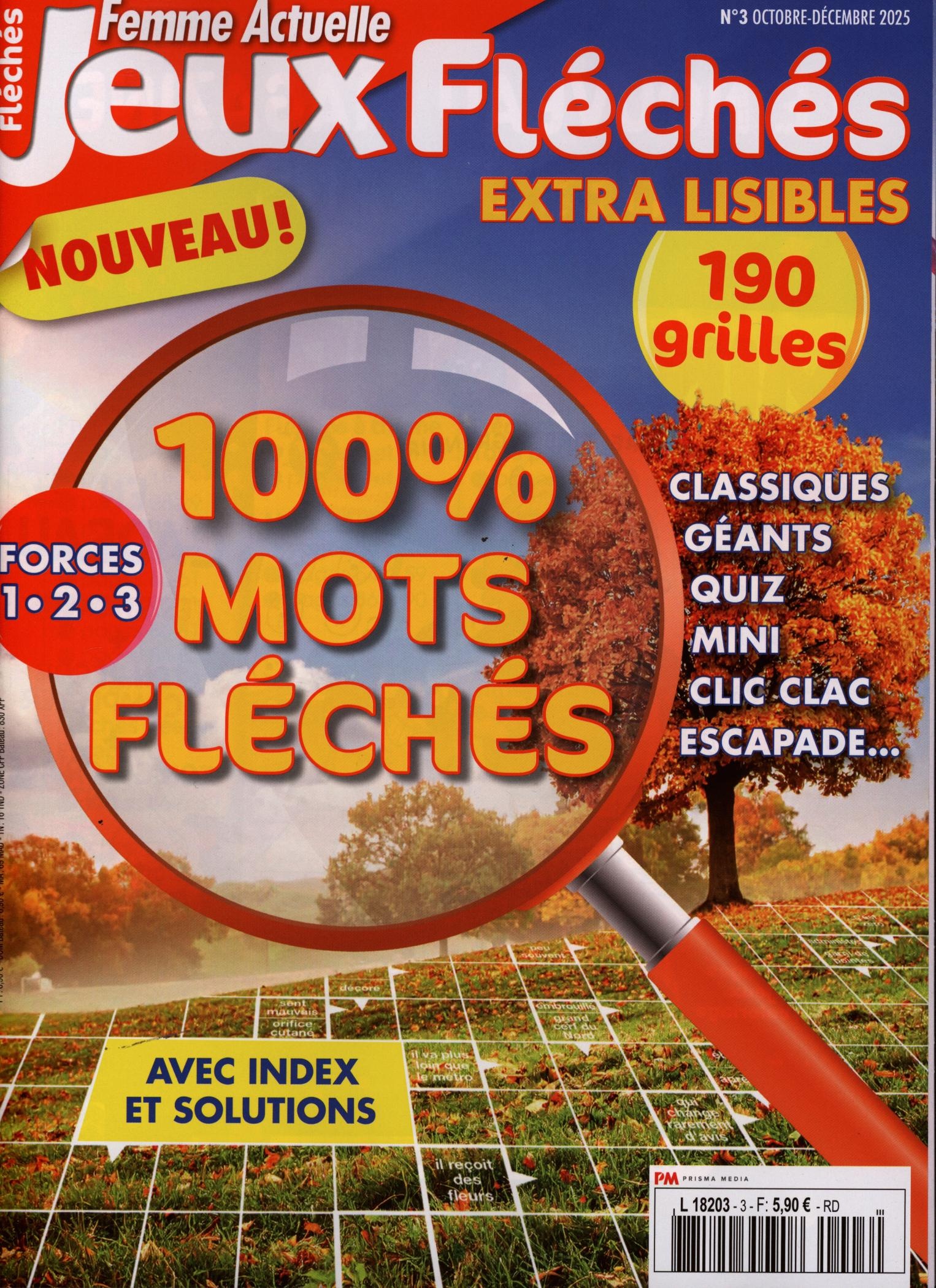 FEMME ACTUELLE  JEUX FLECHES 3/2025