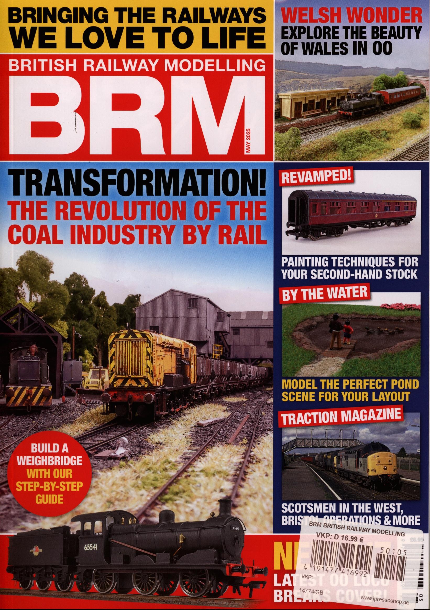 BRM BRITISH RAILWAY MODELLING 105/2025