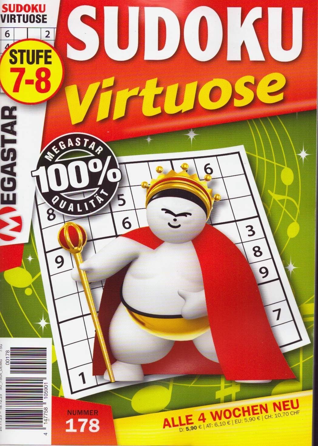 Sudoku Virtuose 178/2025