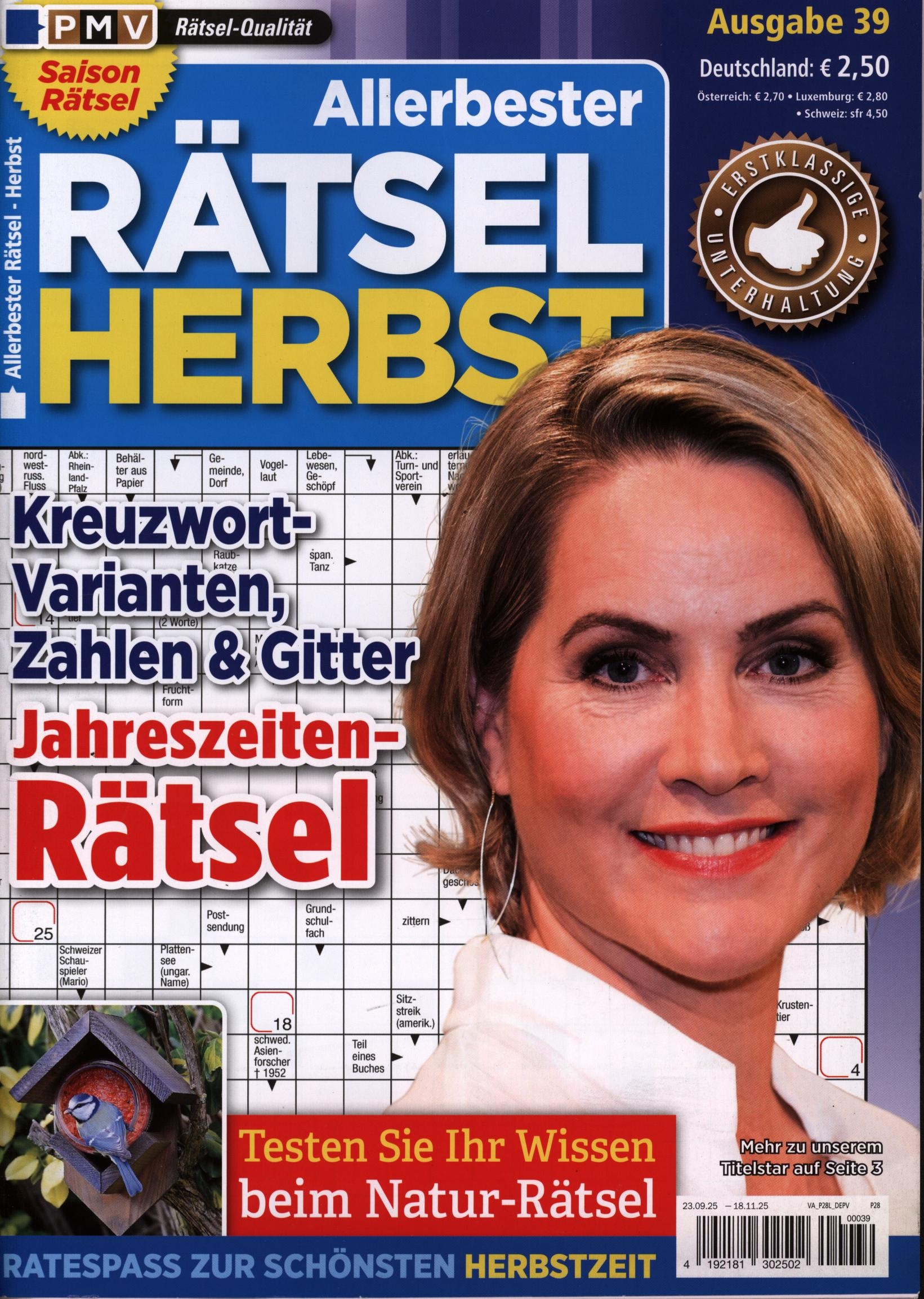 Saison Rätsel 39/2025
