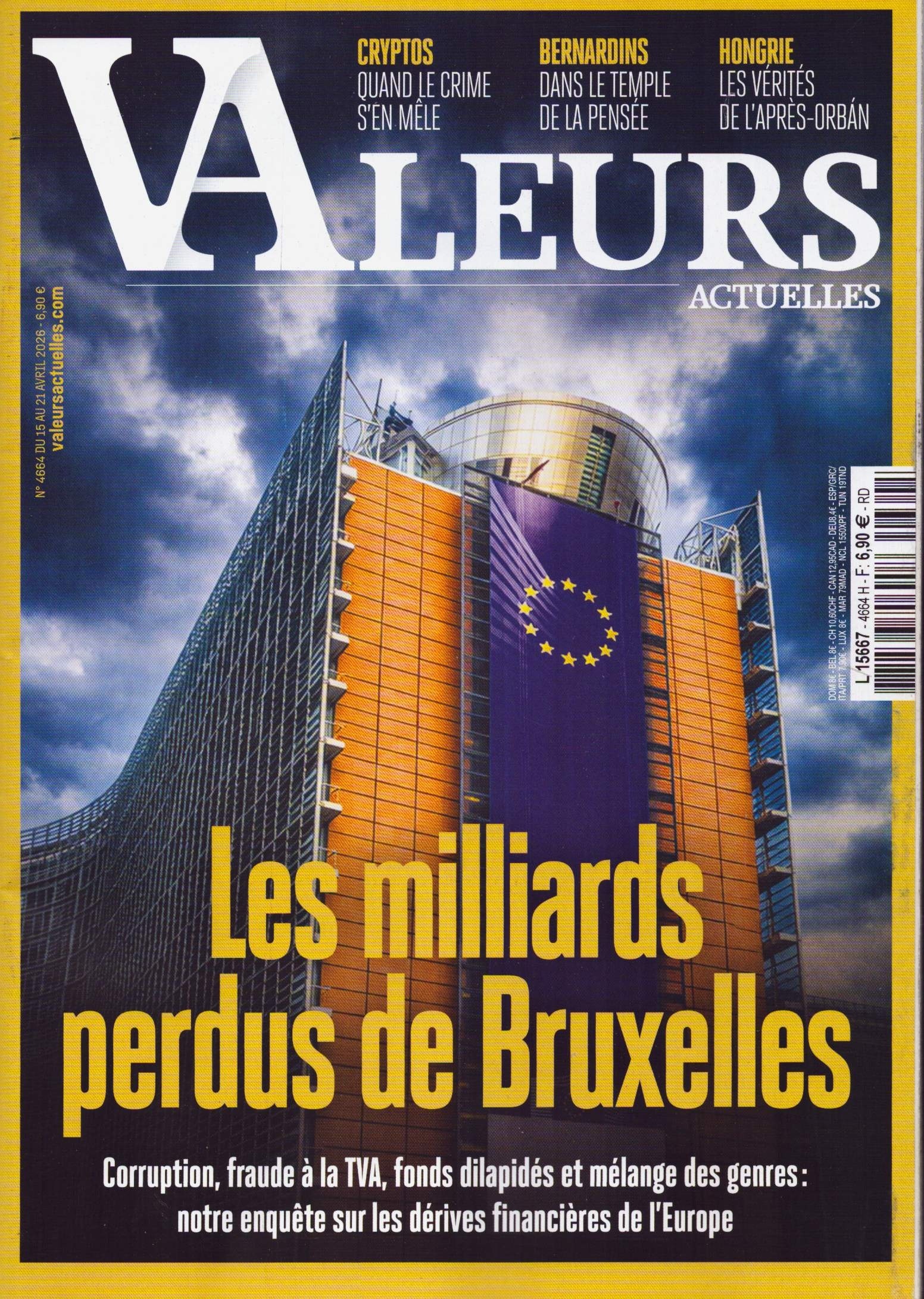 VALEURS ACTUELLES 4664/2026