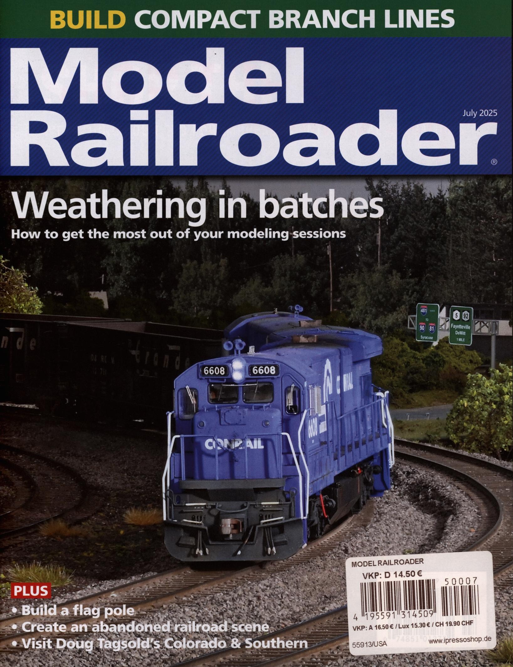 Model Railroader 7/2025