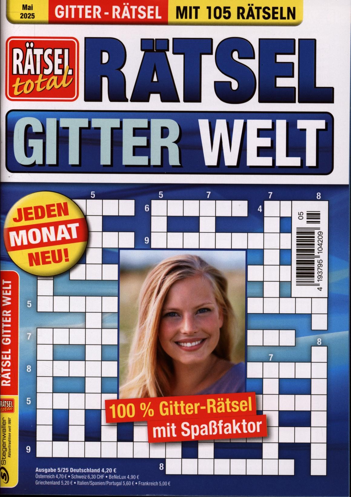 Rätsel total - Gitter Welt 5/2025