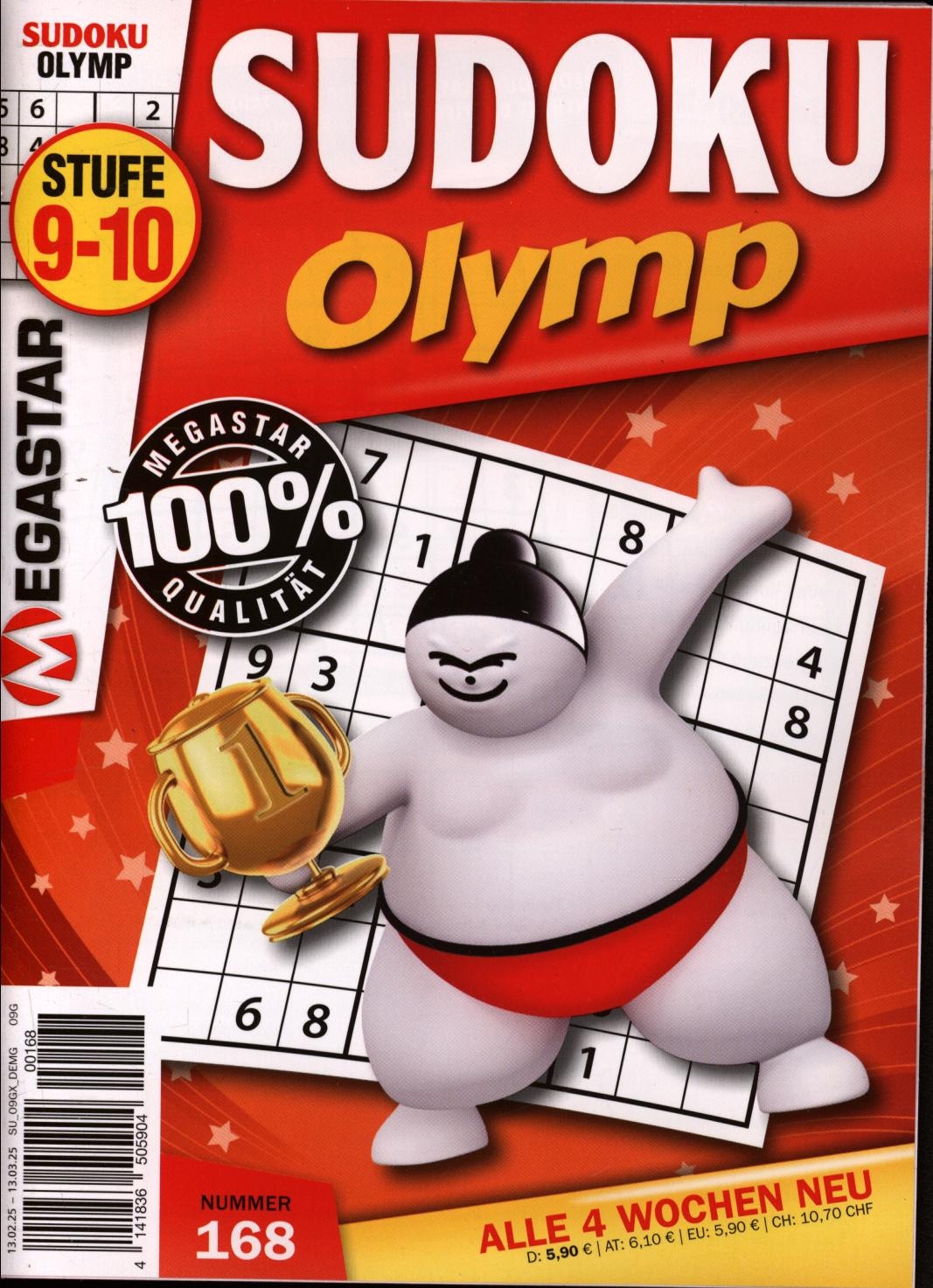 Sudoku Olymp 168/2025