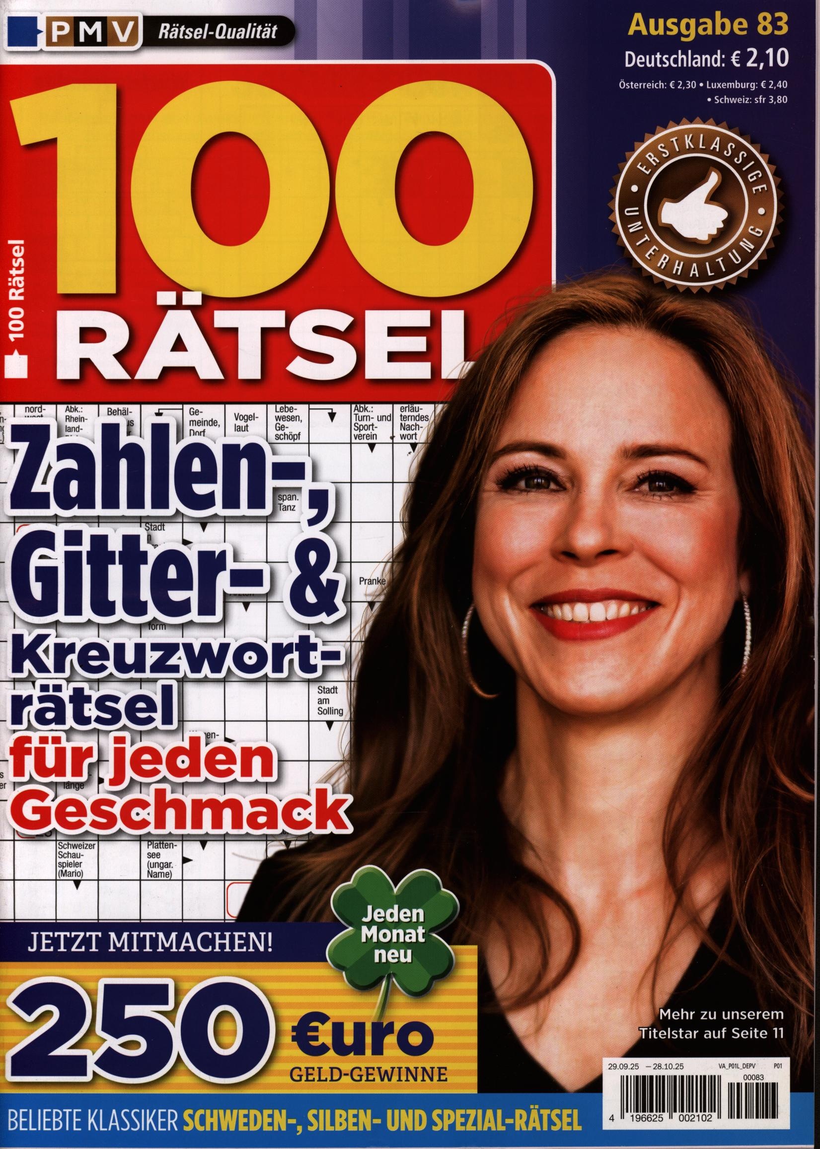 100 Rätsel 83/2025 100 Rätsel 83/2025