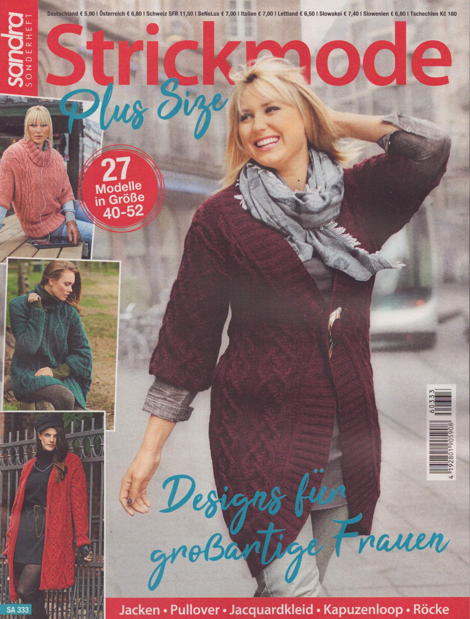 Sandra SH Stricken plus size 333/2026