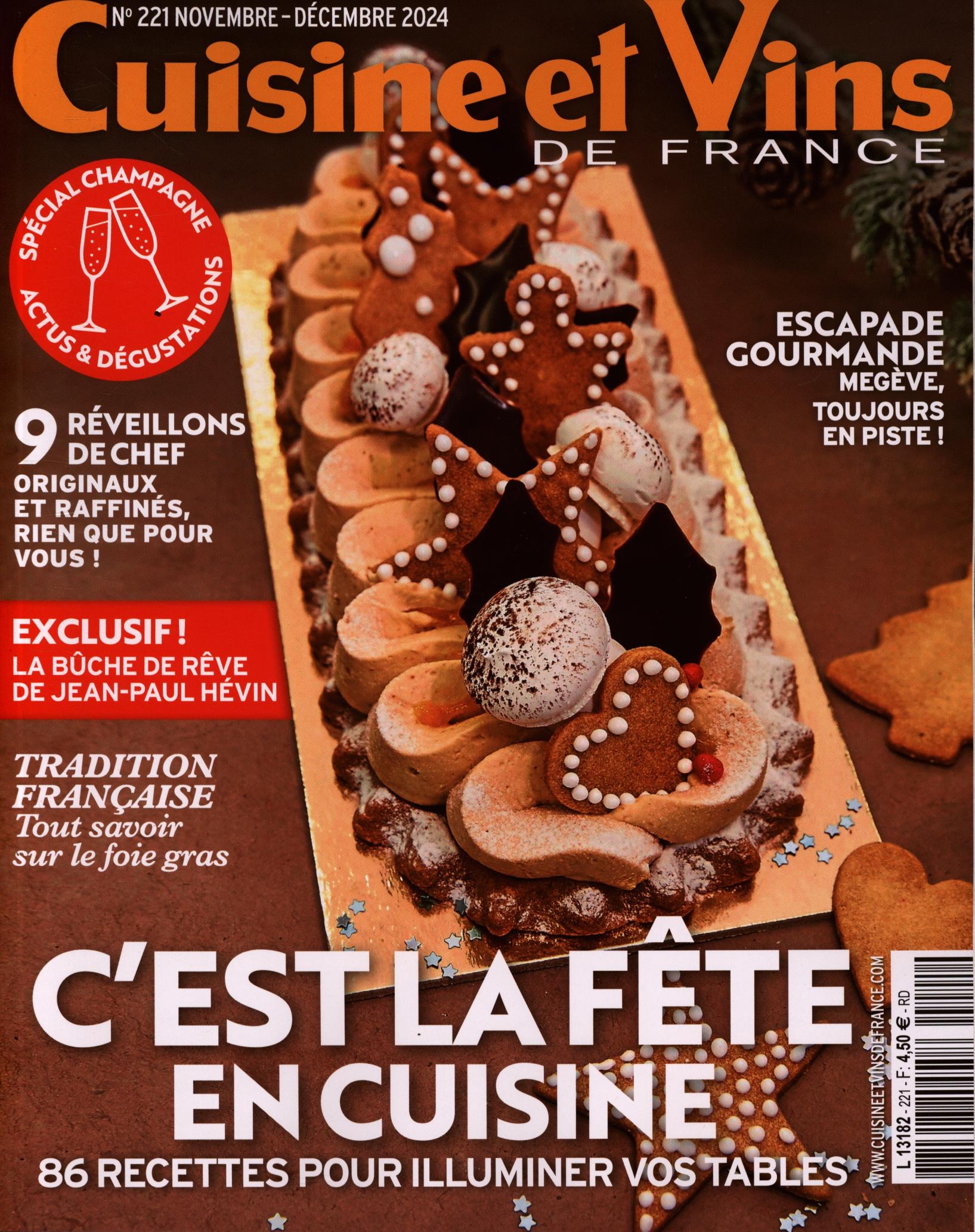 Cuisine et Vins DE FRANCE 221/2024