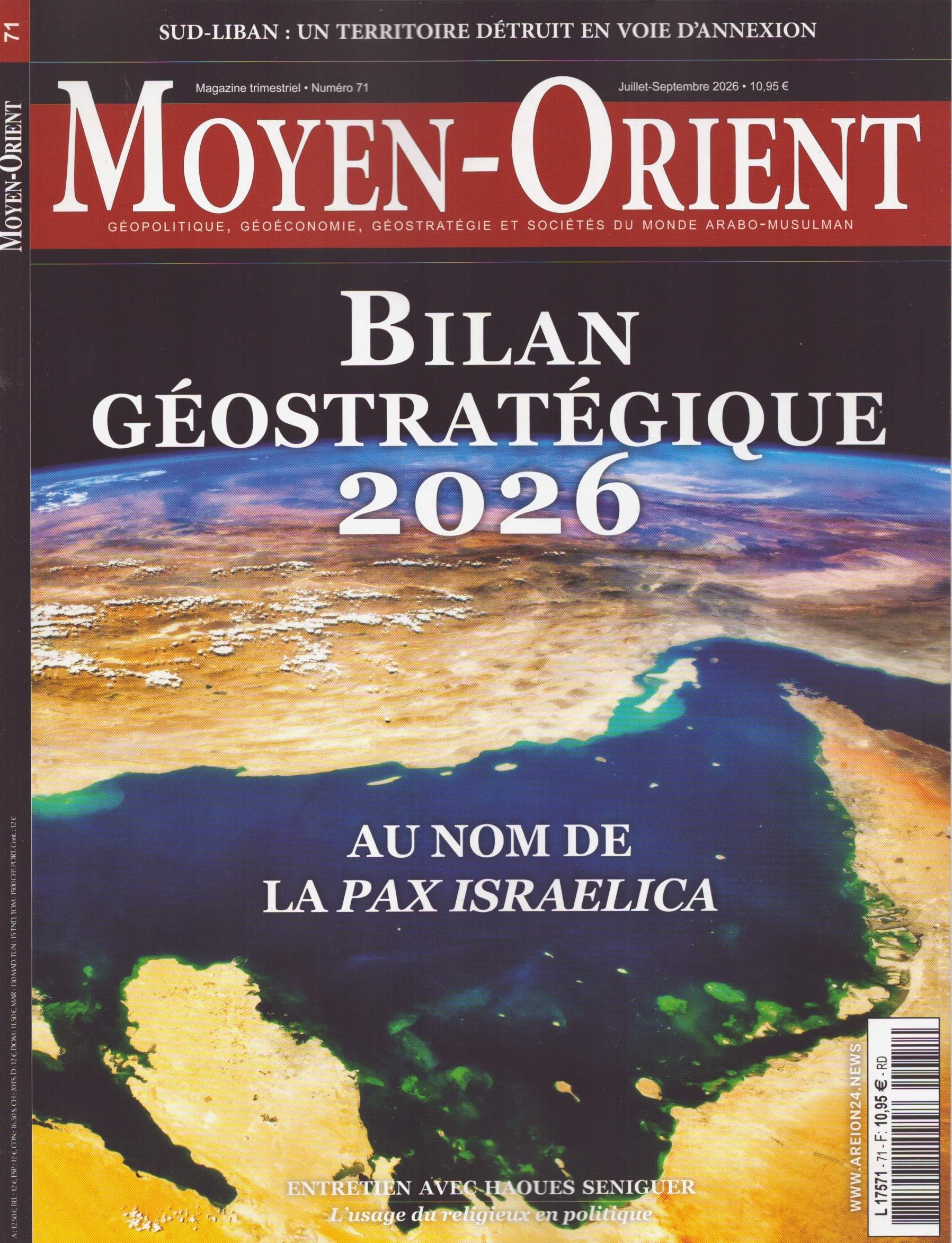 MOYEN-ORIENT 71/2026