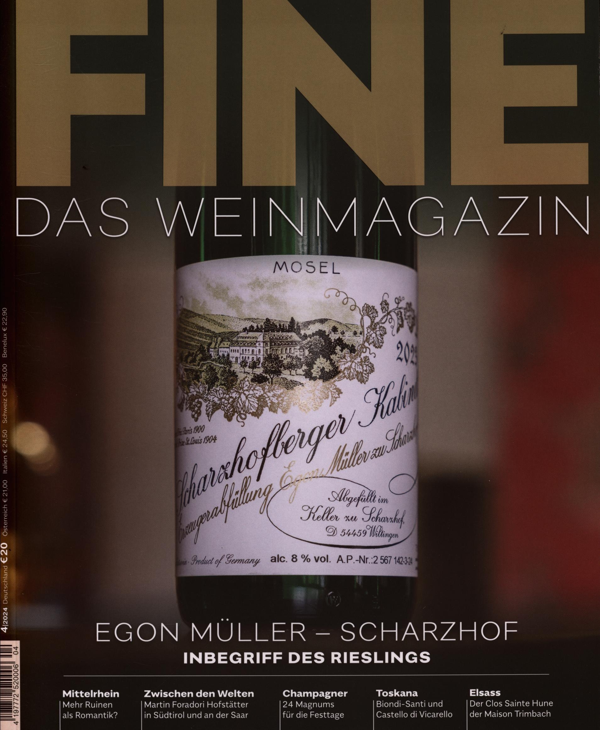 FINE-DAS WEINMAGAZIN 4/2024