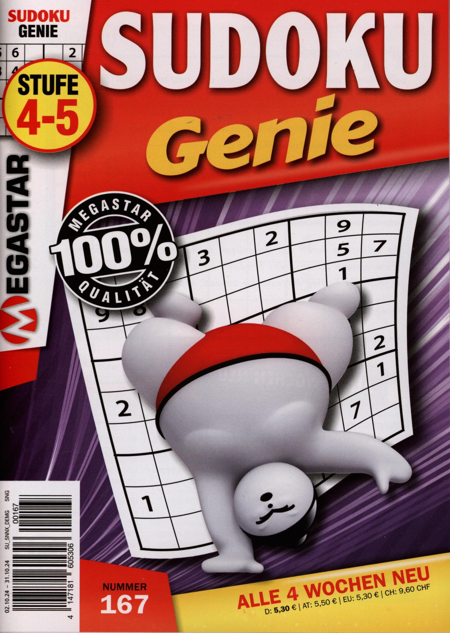 Sudoku Genie 167/2024