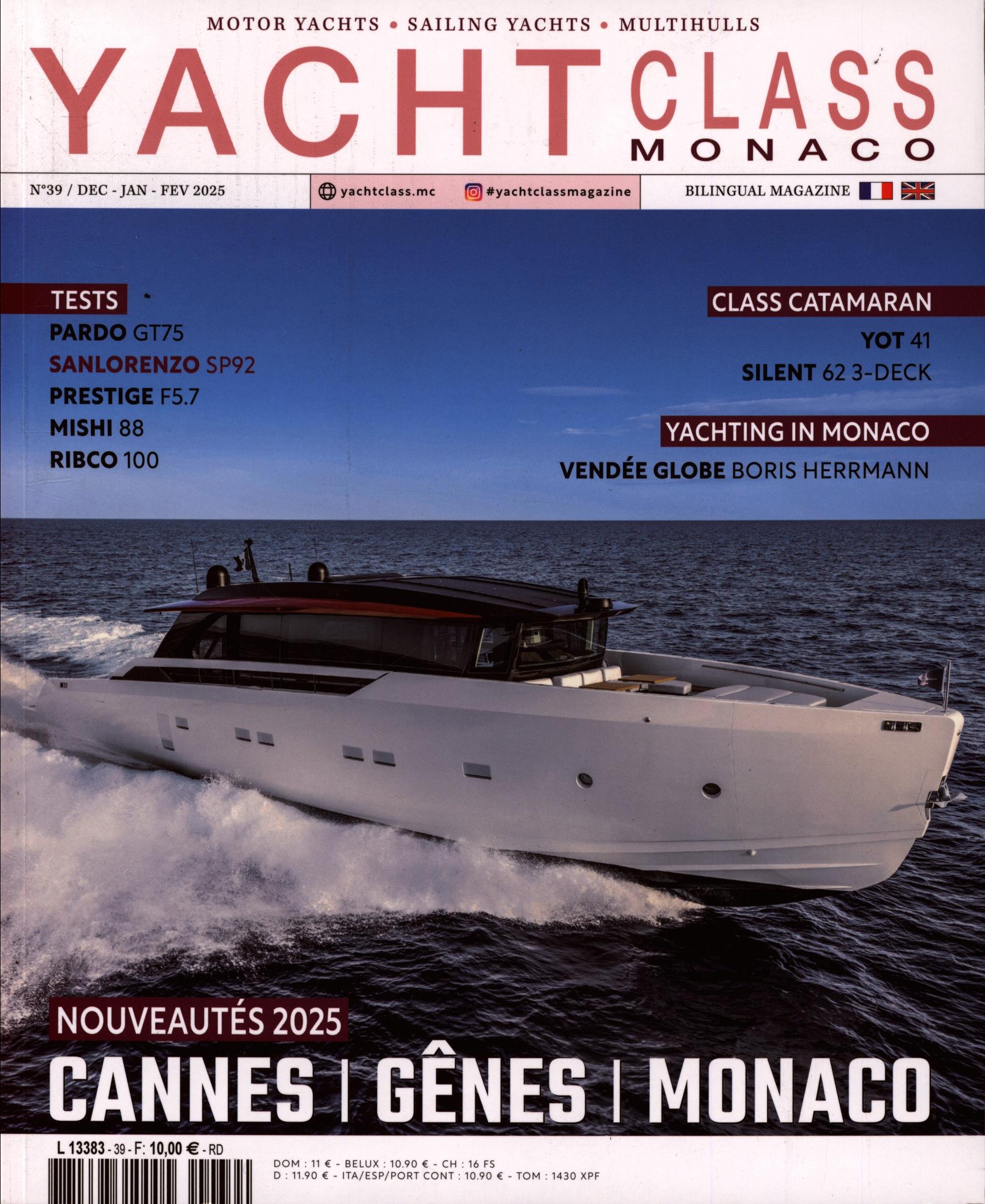 YACHT CLASS (FR & GB) 39/2024