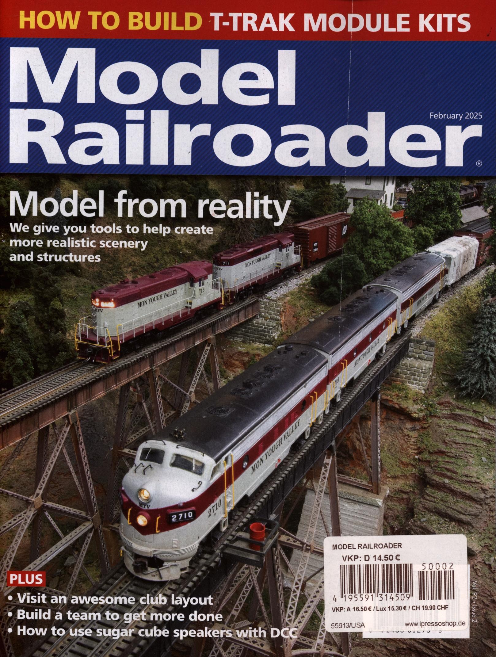 Model Railroader 2/2025