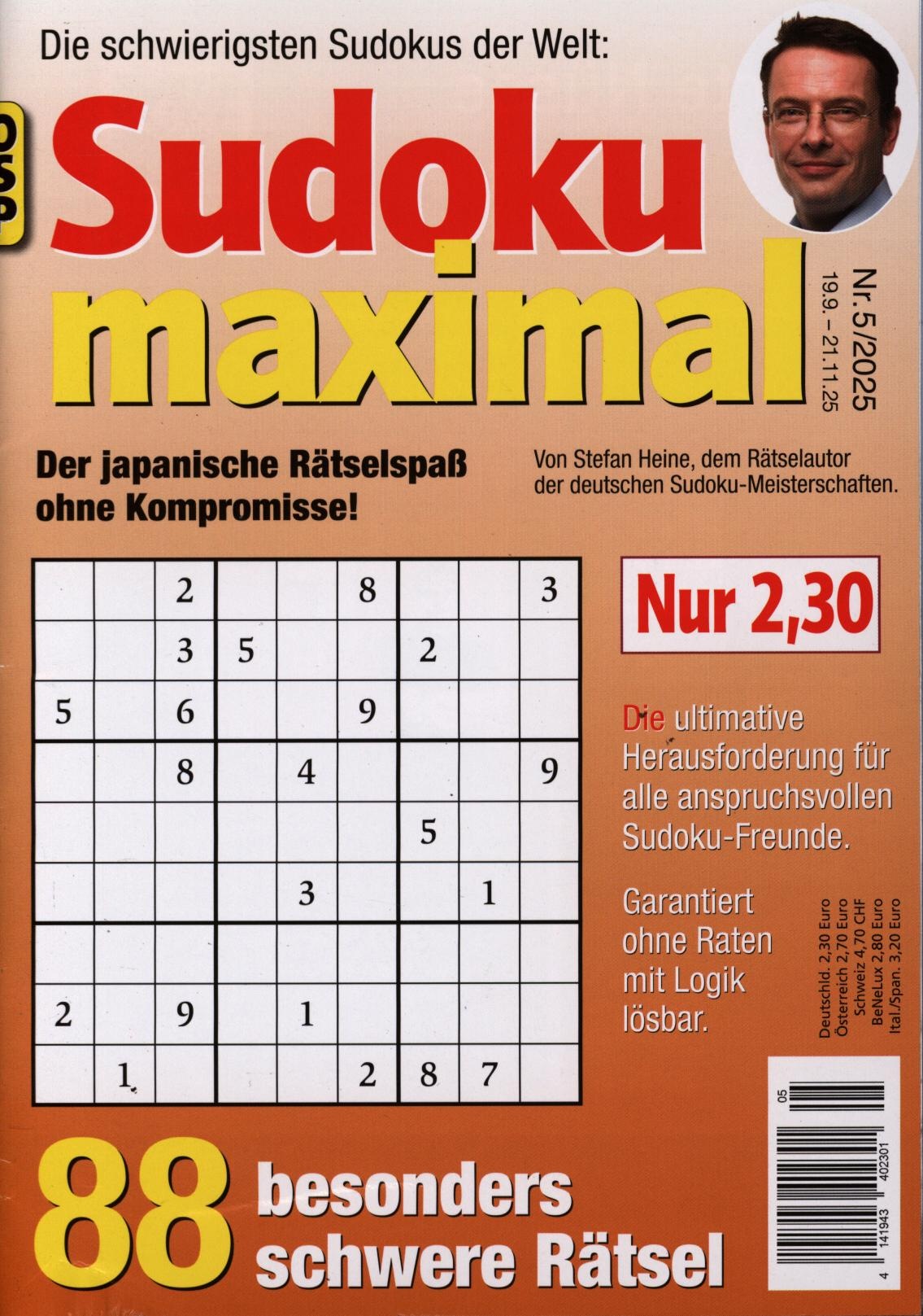 SUDOKU MAXIMAL! 5/2025