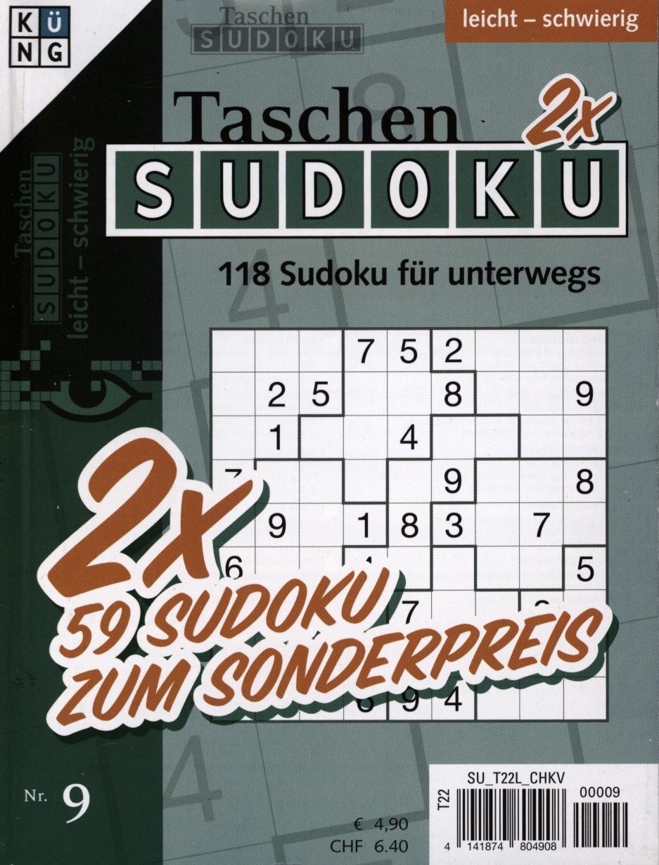Taschen Sudoku 2x Book 9/2025