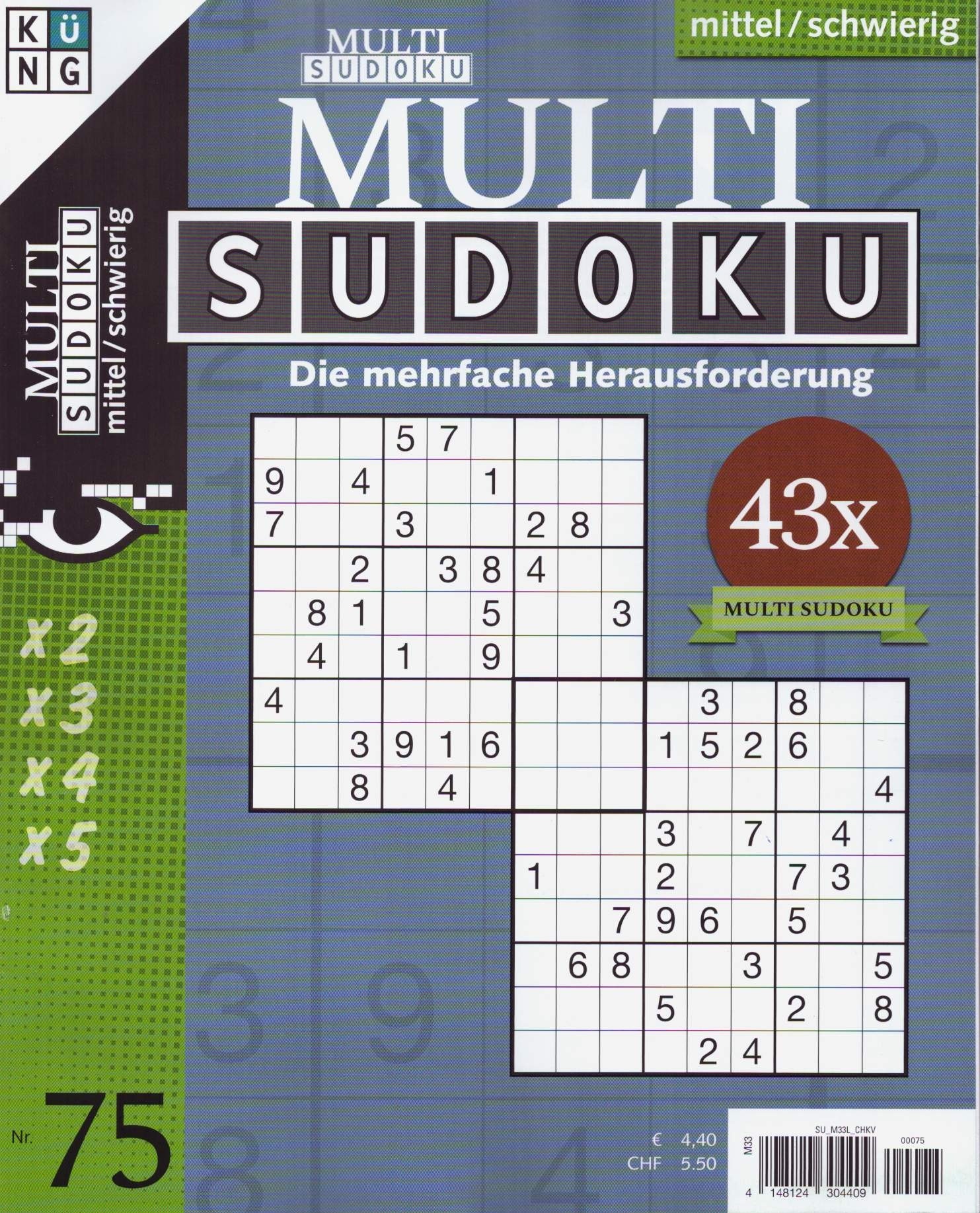 Multi Sudoku 75/2026