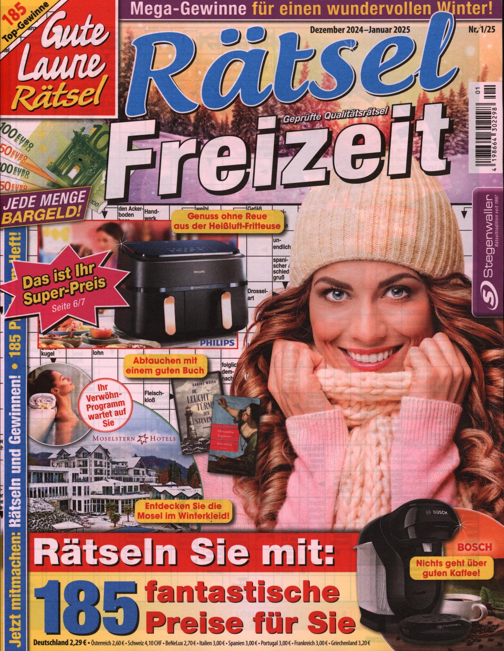 Gute Laune Freizeit Rätsel 1/2025