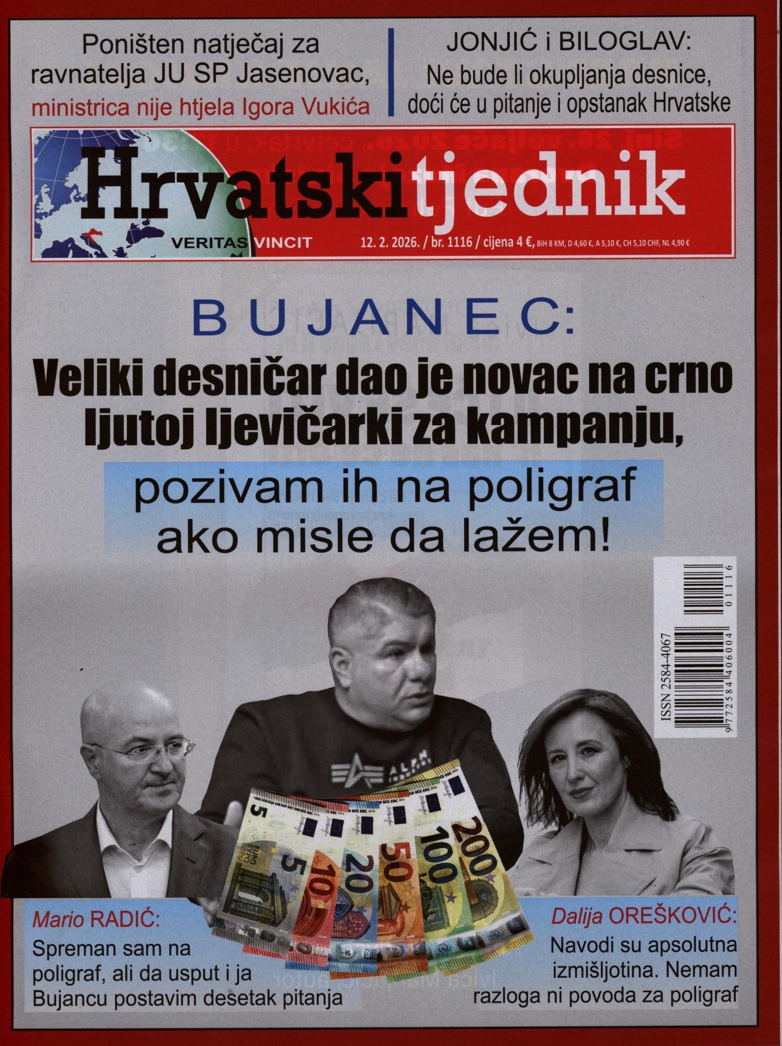 HRVATSKI TJEDNIK 1116/2026