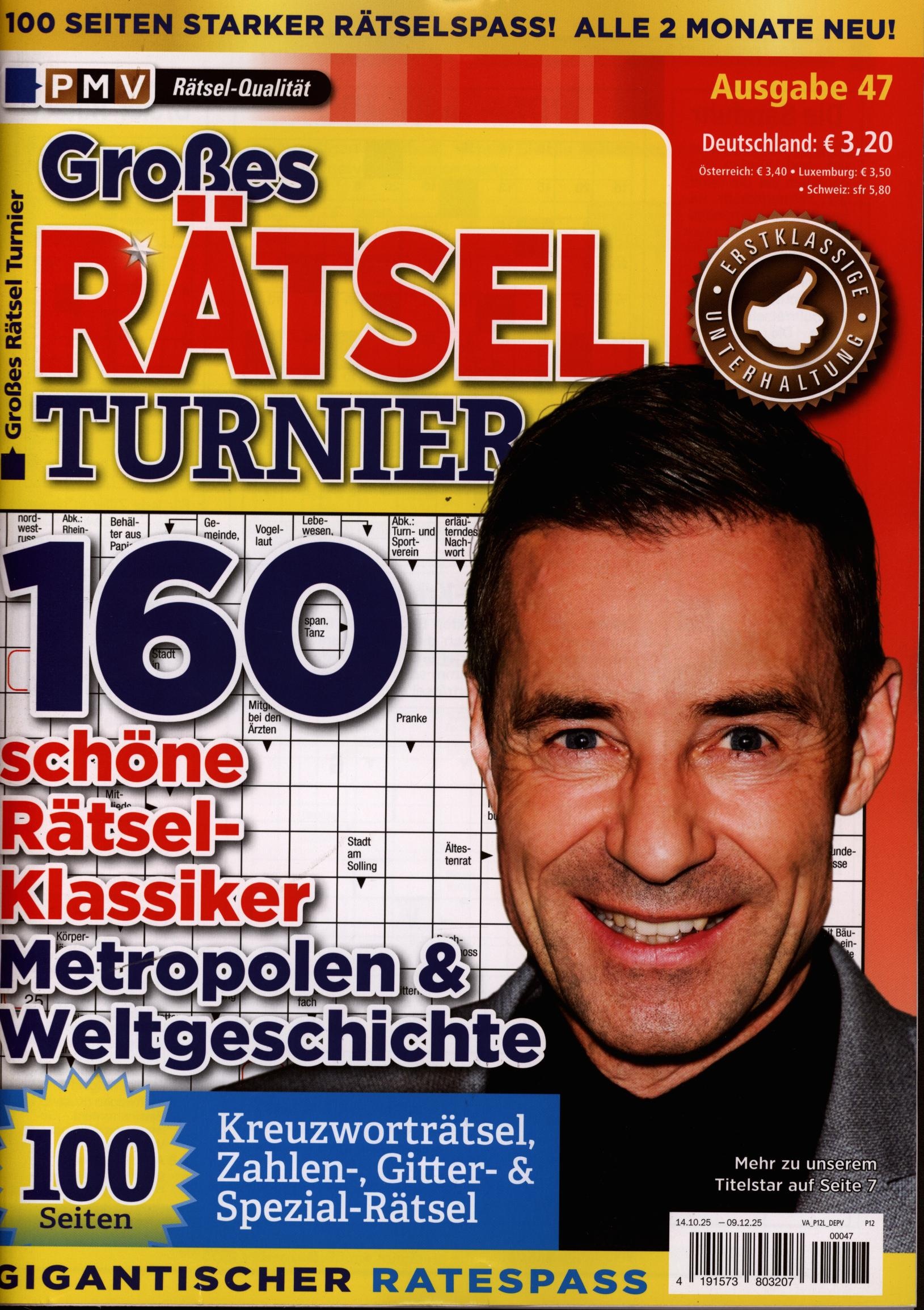 Großes Rätsel Turnier 47/2025