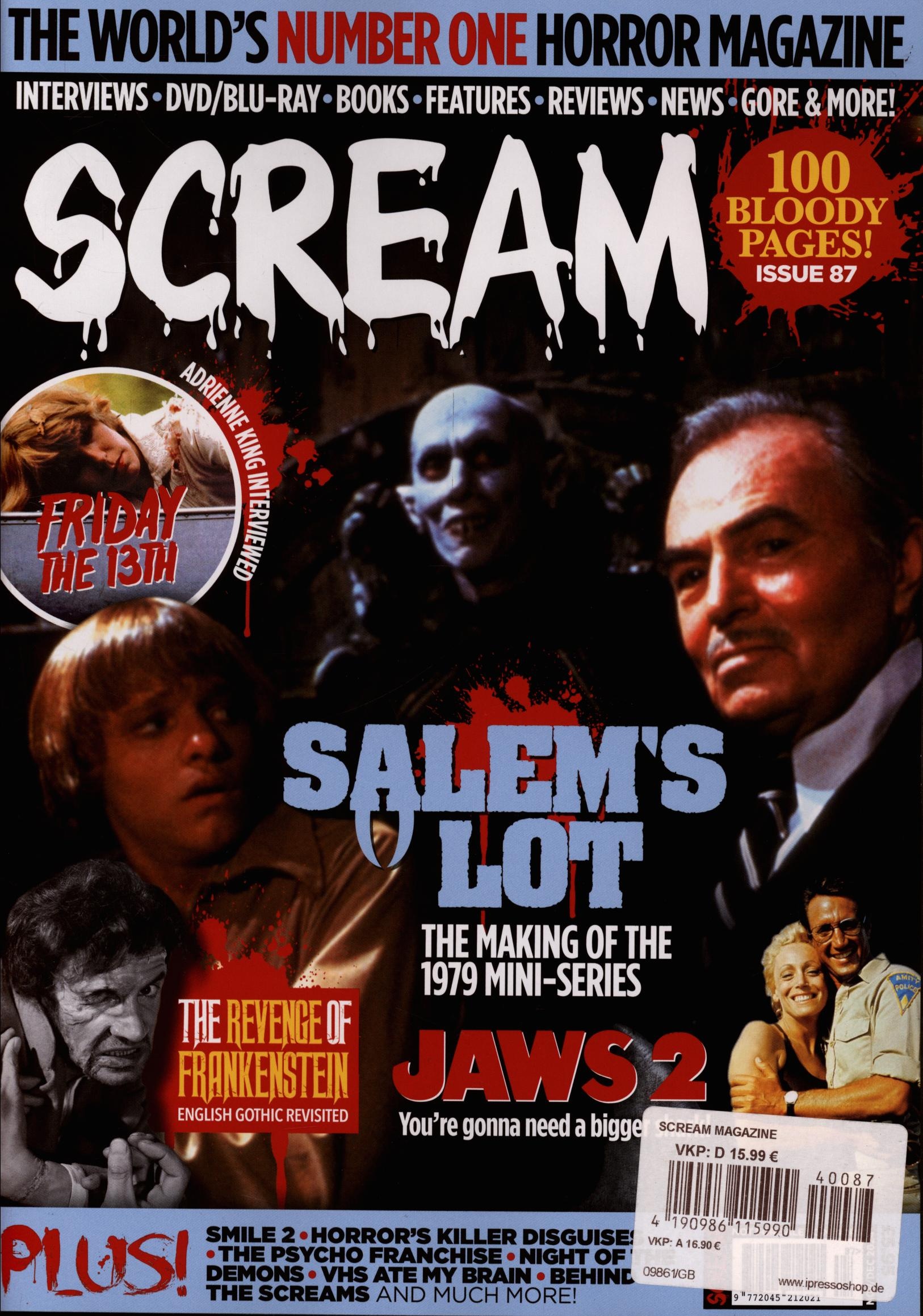 SCREAM MAGAZINE 87/2024