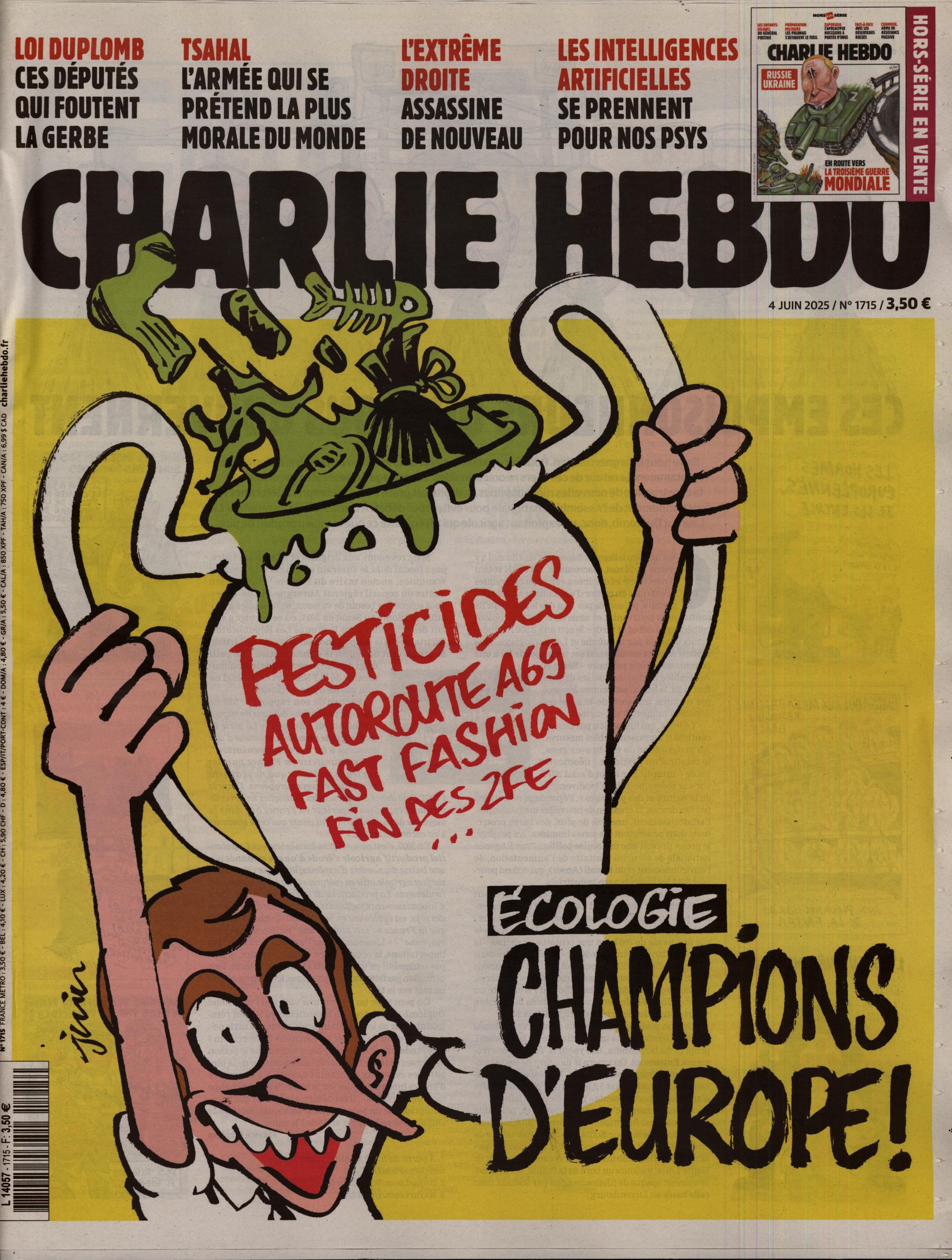 CHARLIE HEBDO 1715/2025
