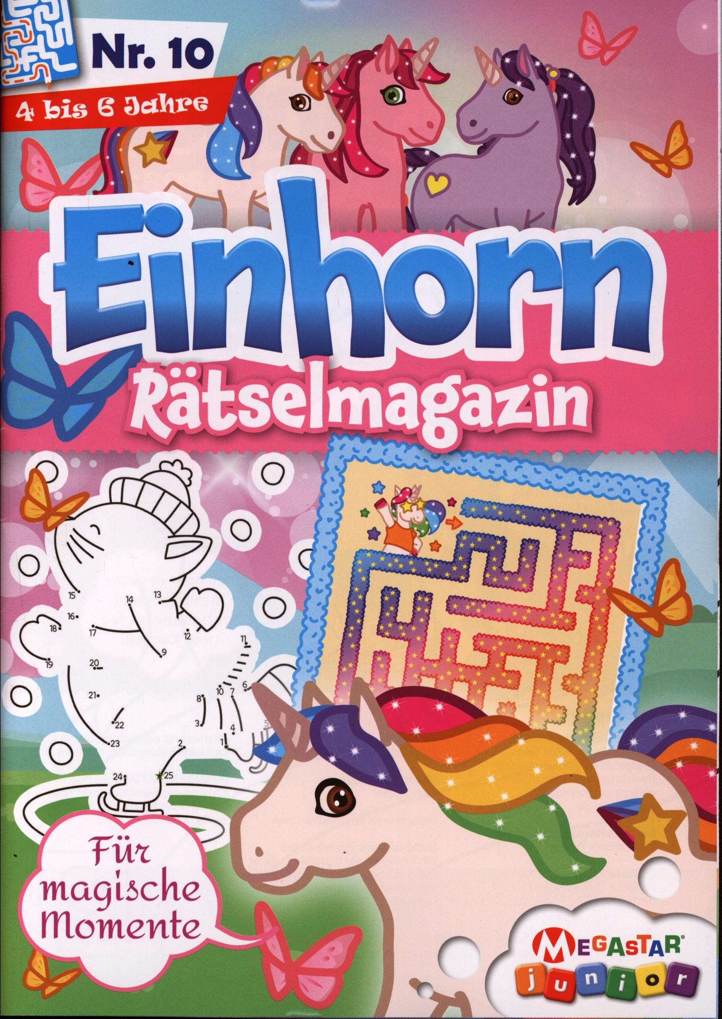 Einhorn Rätselmagazin 10/2024