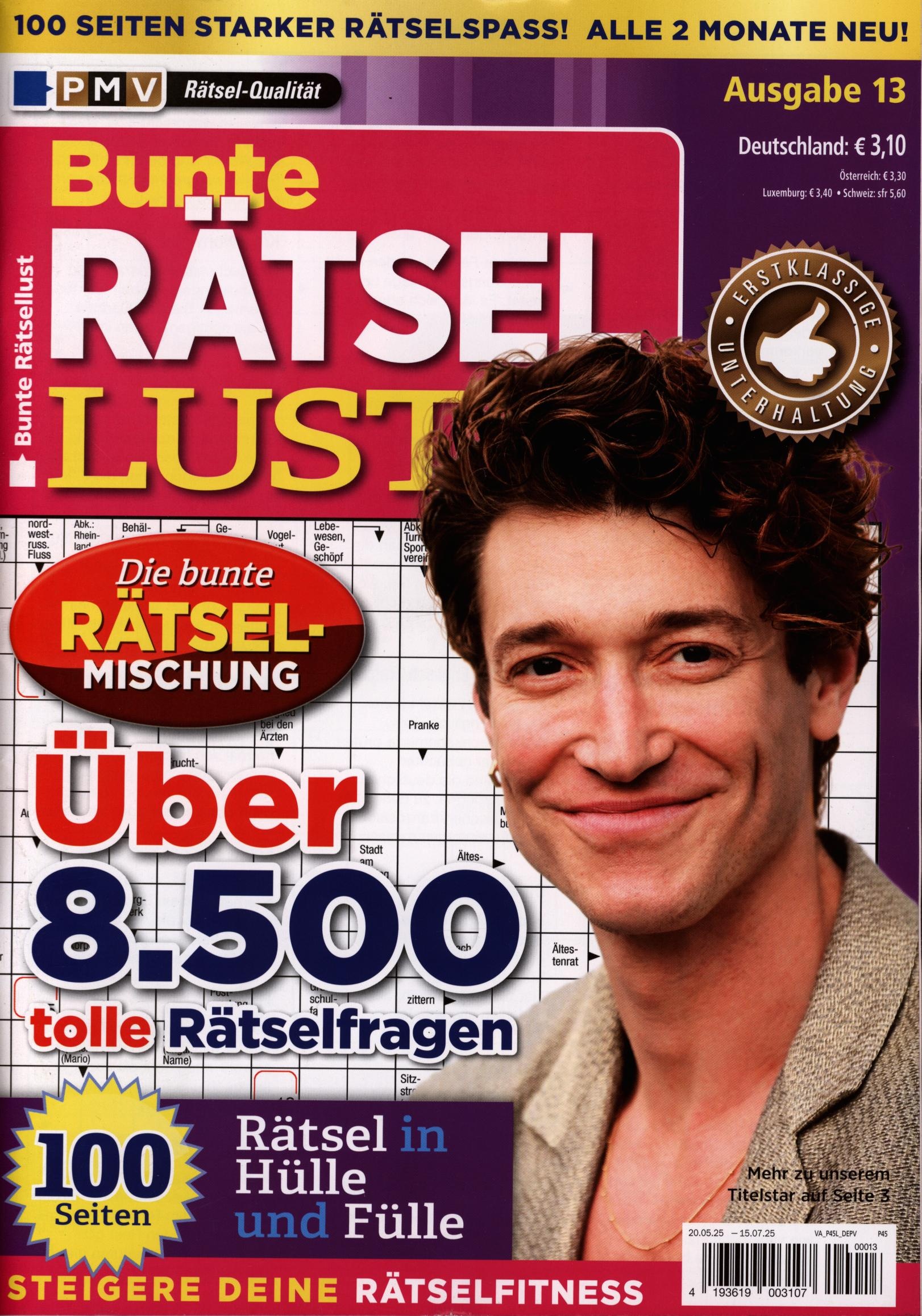 Bunte Rätsellust 13/2025