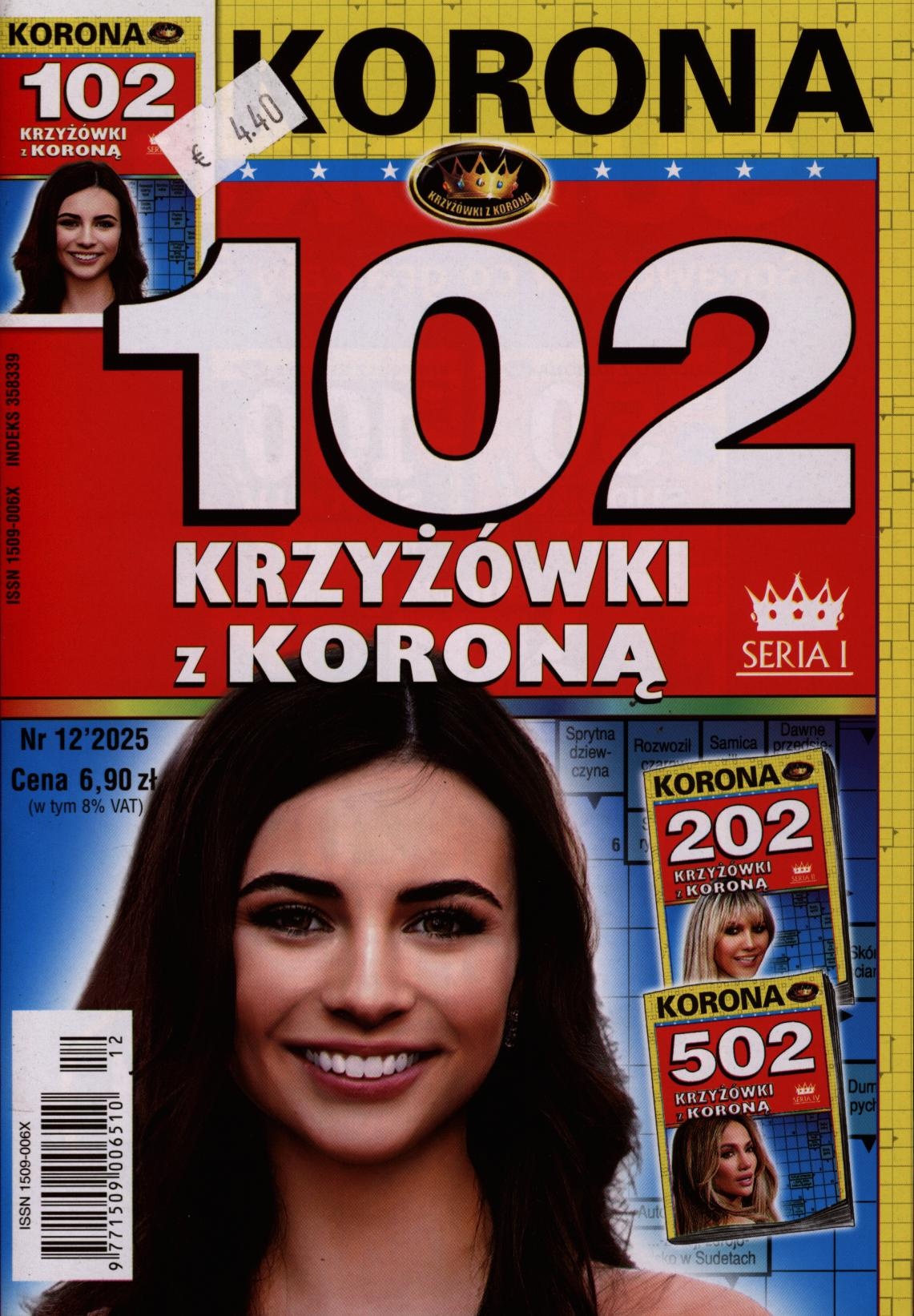 102 KRZYZOWKI Z KORONA 12/2025