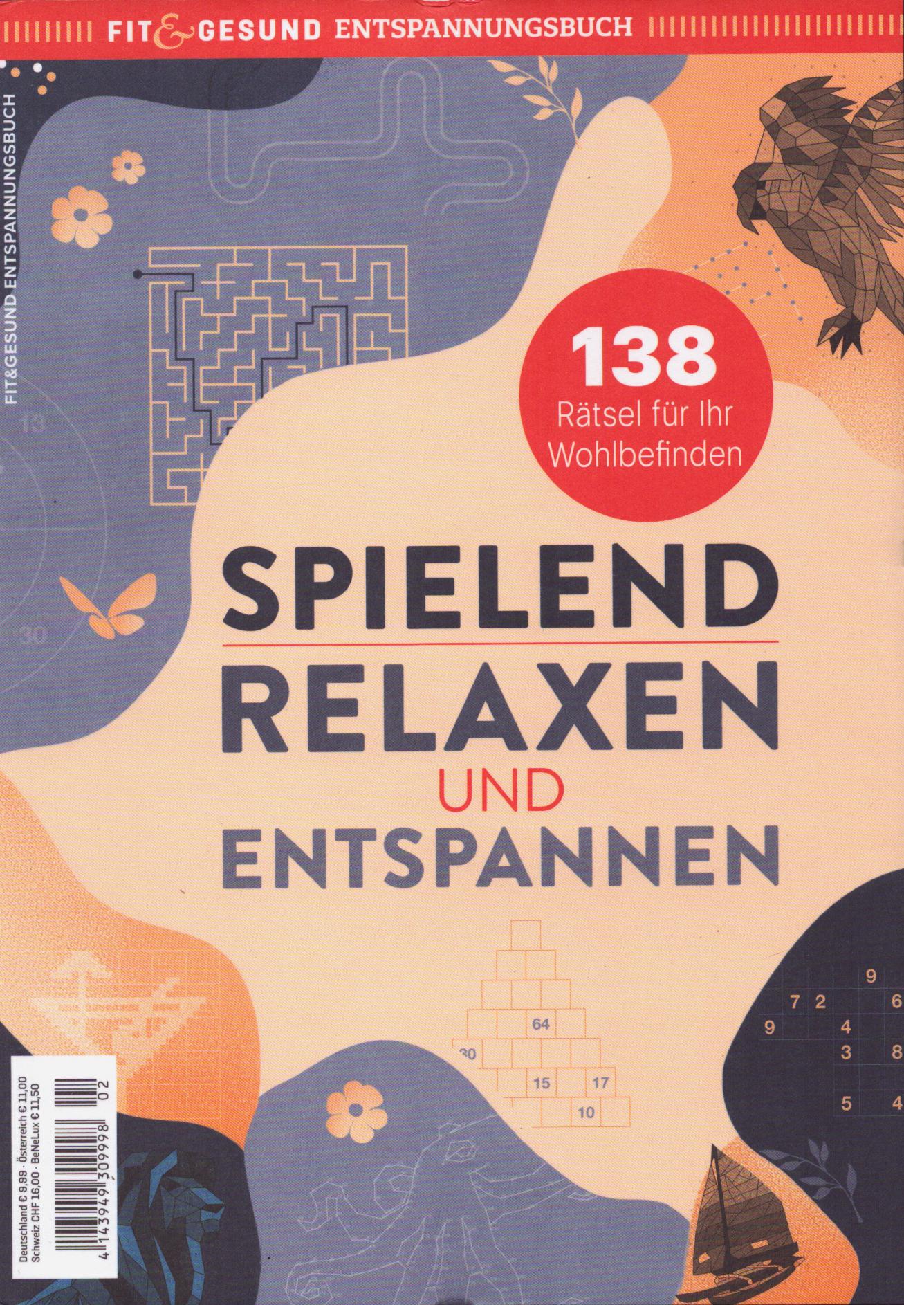 fit & gesund ENTSPANNUNGSBUCH 2/2026