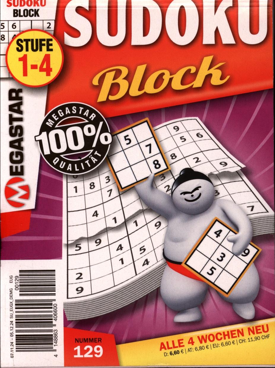 Megastar Sudoku Block 129/2024