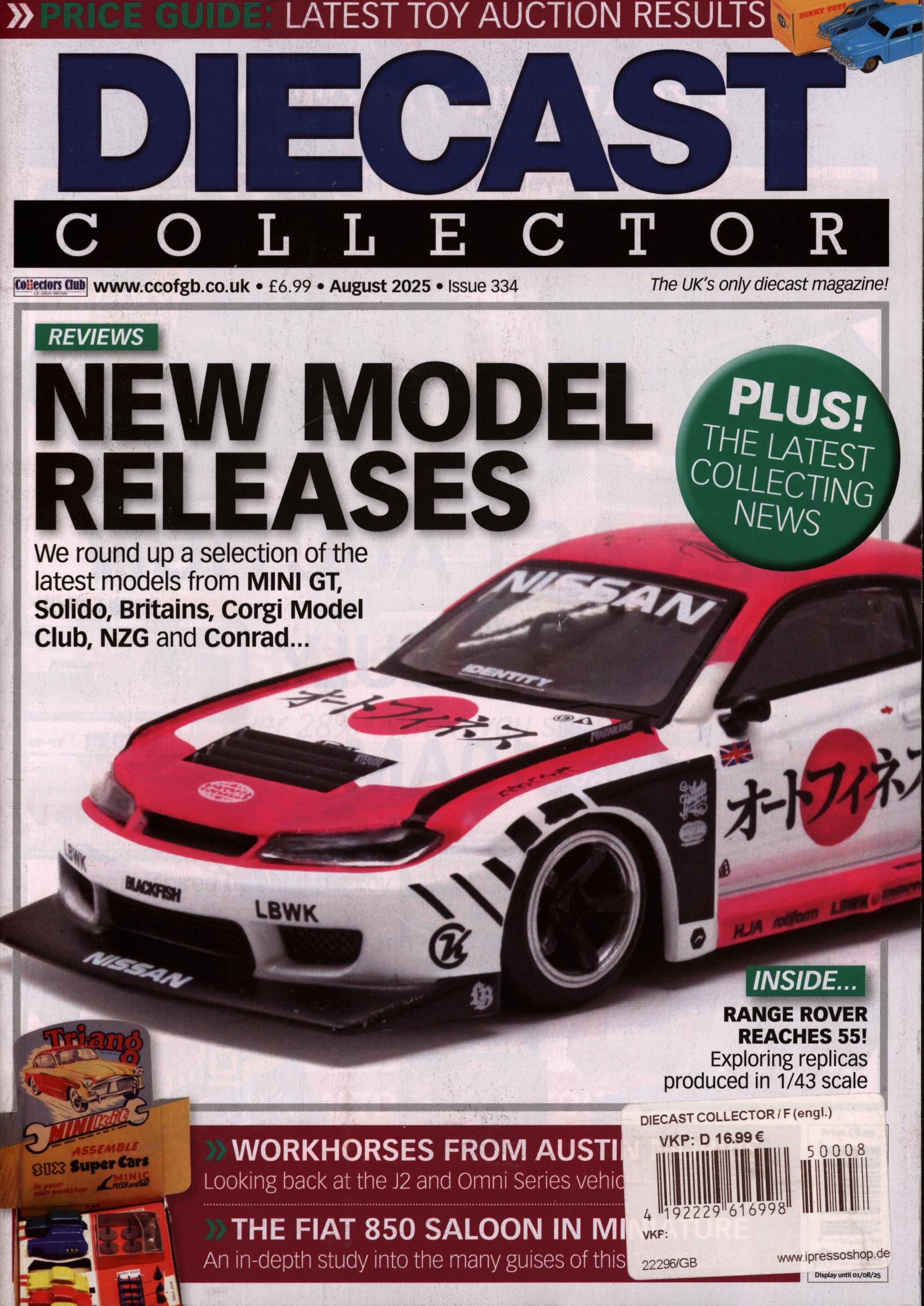 DIECAST COLLECTOR 8/2025