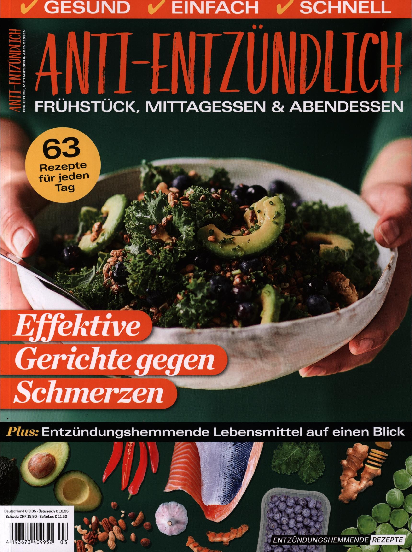 Entzündungshemmende Rezepte 3/2024