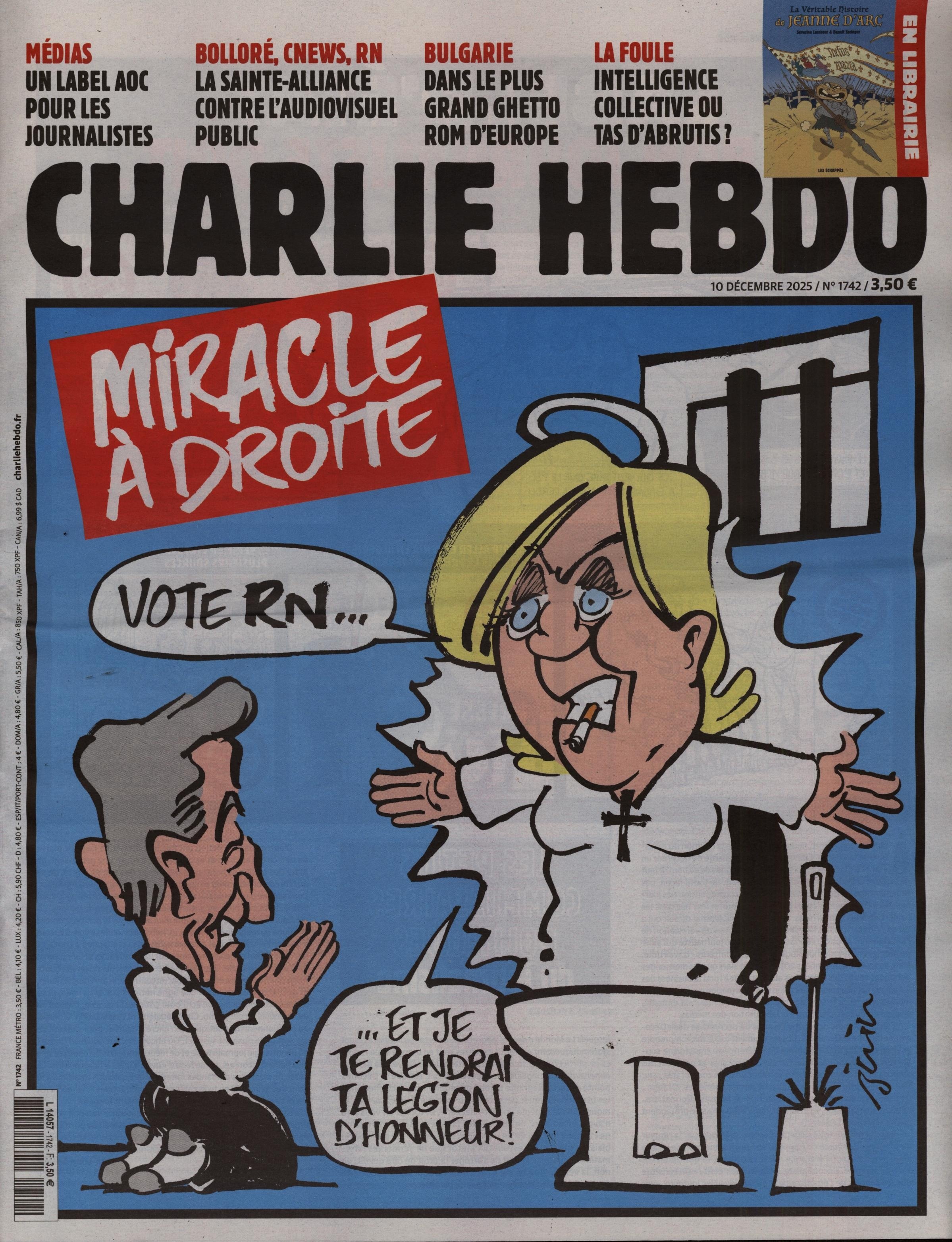 CHARLIE HEBDO 1742/2025