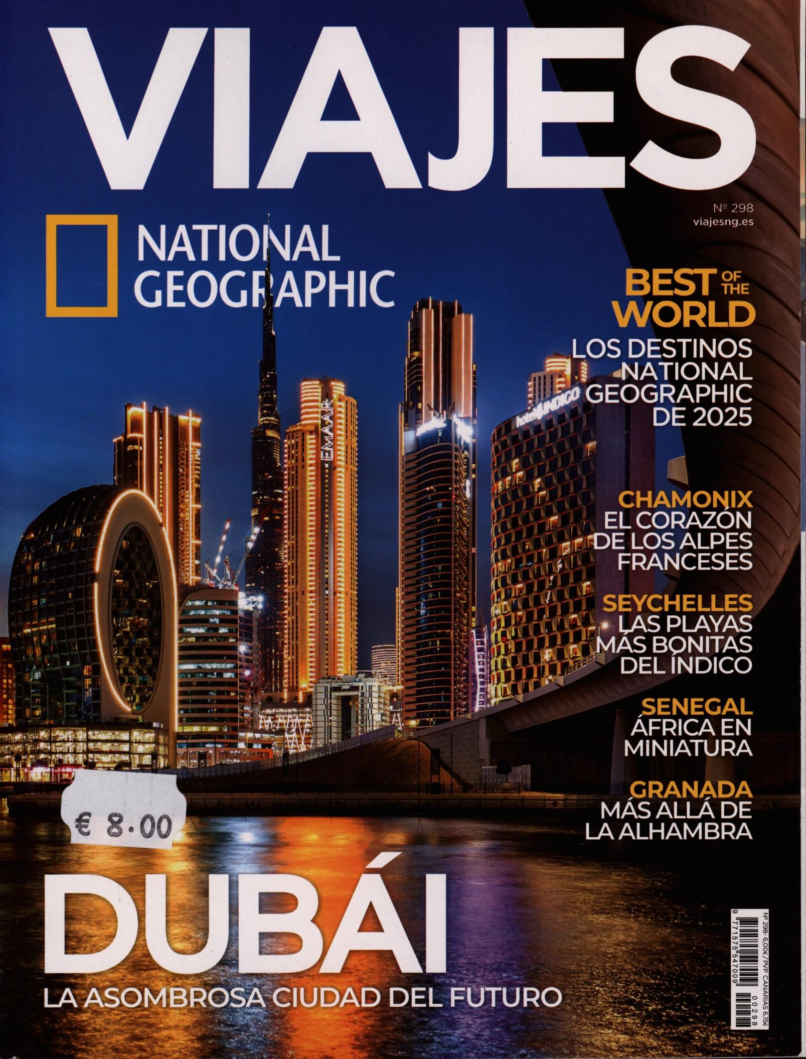 Viajes National Geographic 298/2025