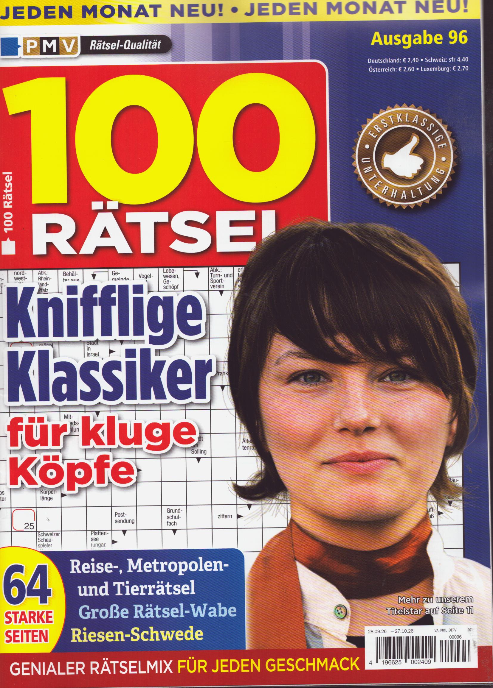 100 Rätsel 96/2026