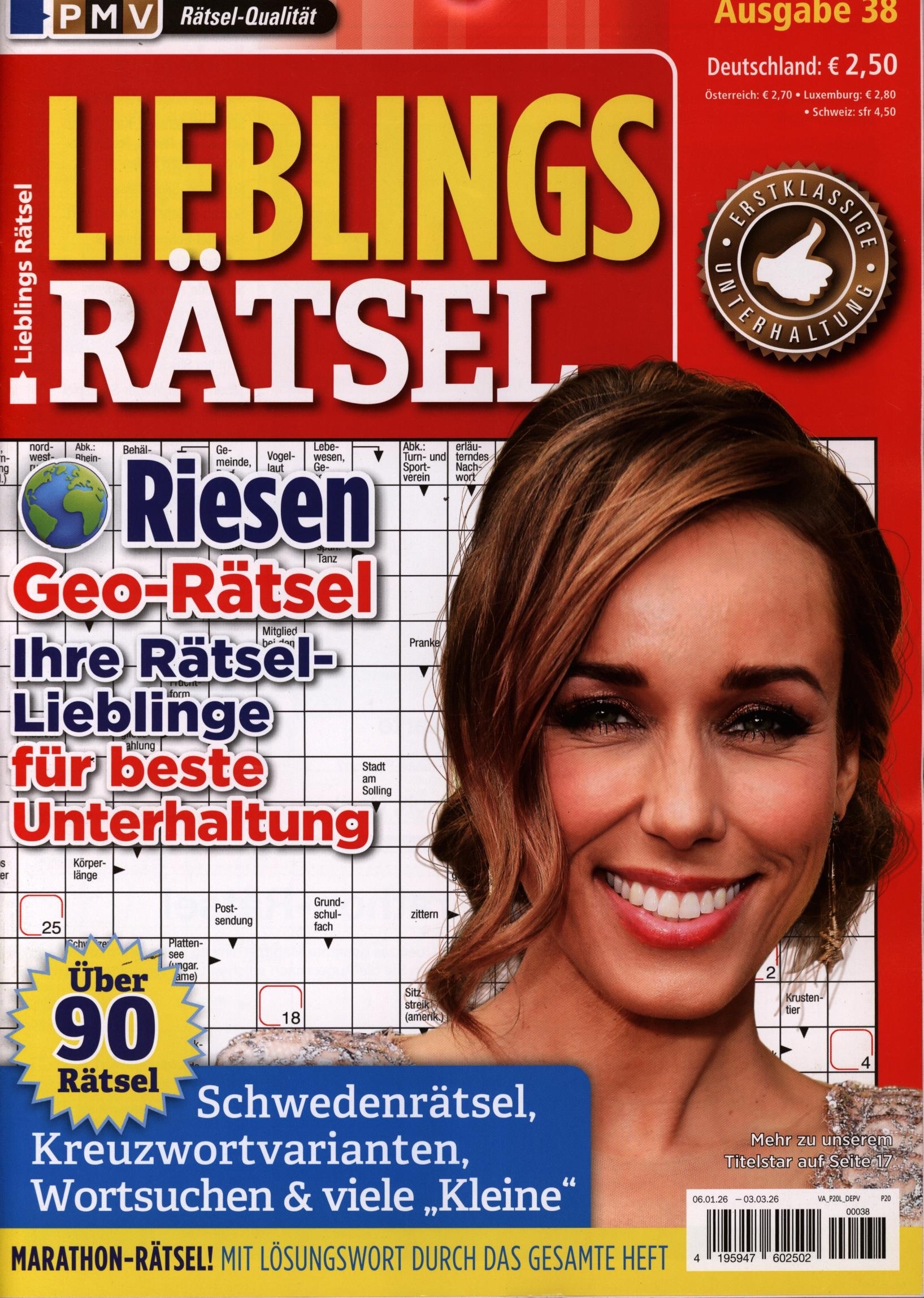 Lieblings Rätsel 38/2026
