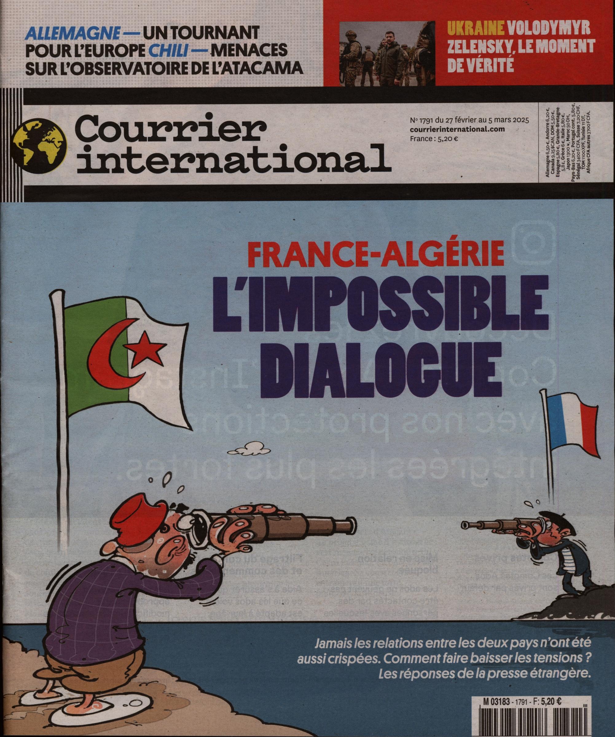 Courrier international 1791/2025