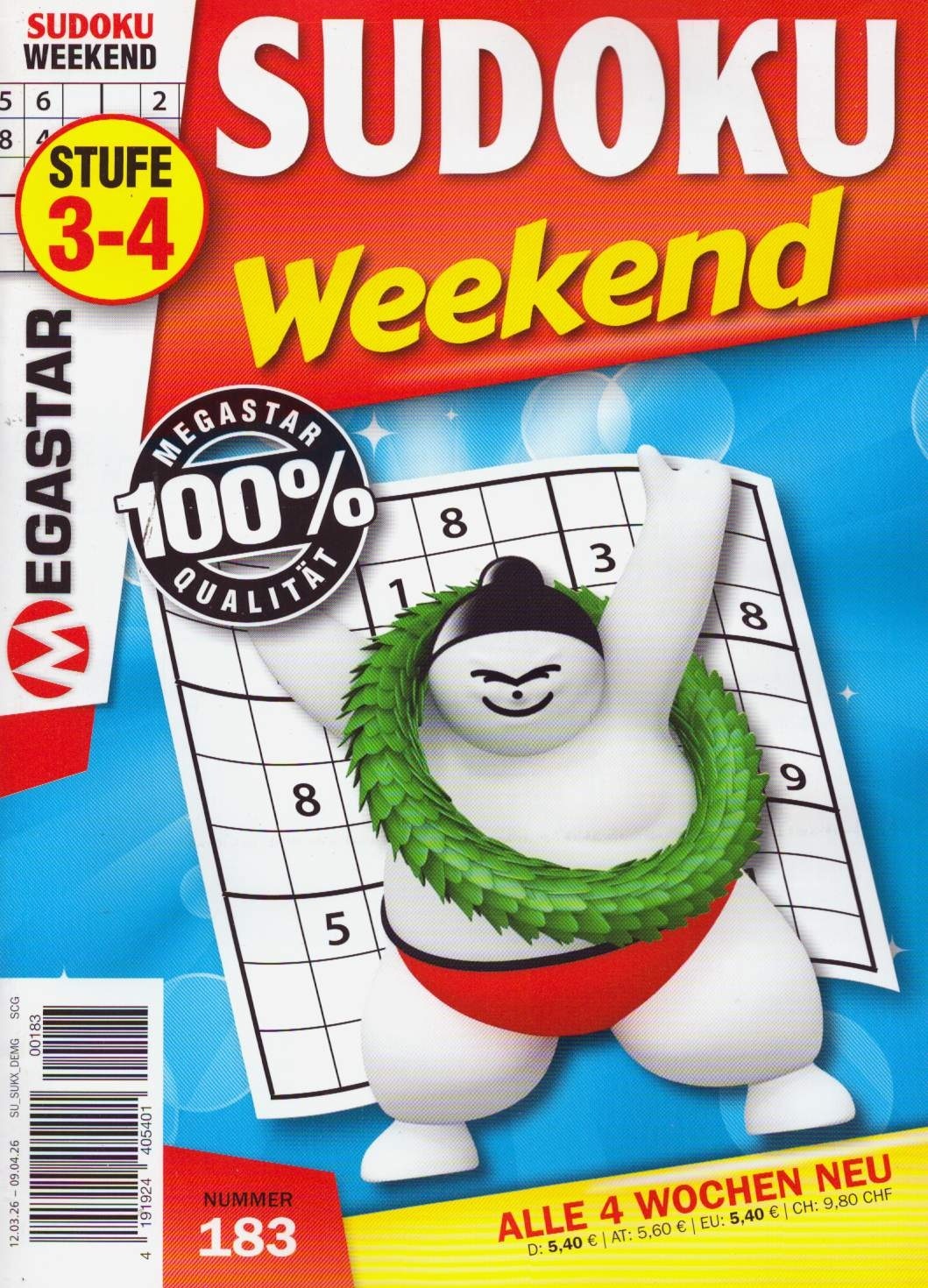 Sudoku Weekend 183/2026