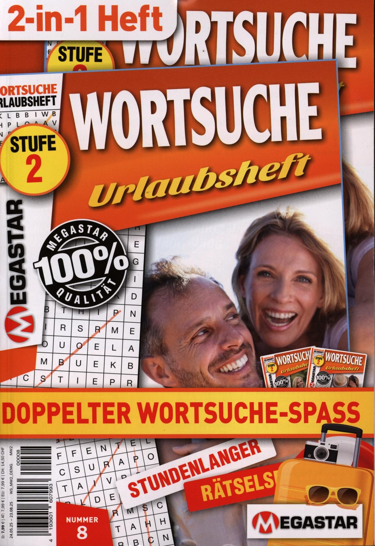 Megastar Wortsuche 8/2025
